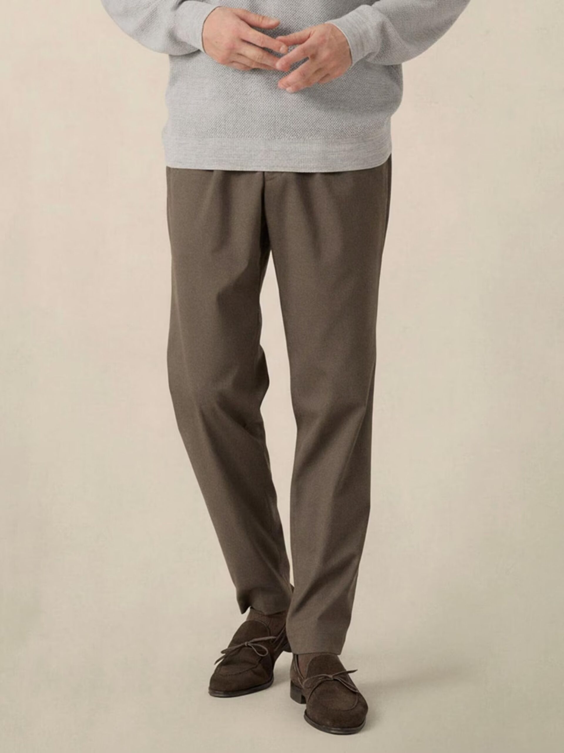 ON-OFF SLIM TUCK EASY PANTS (07075011) *ECS - Image 4