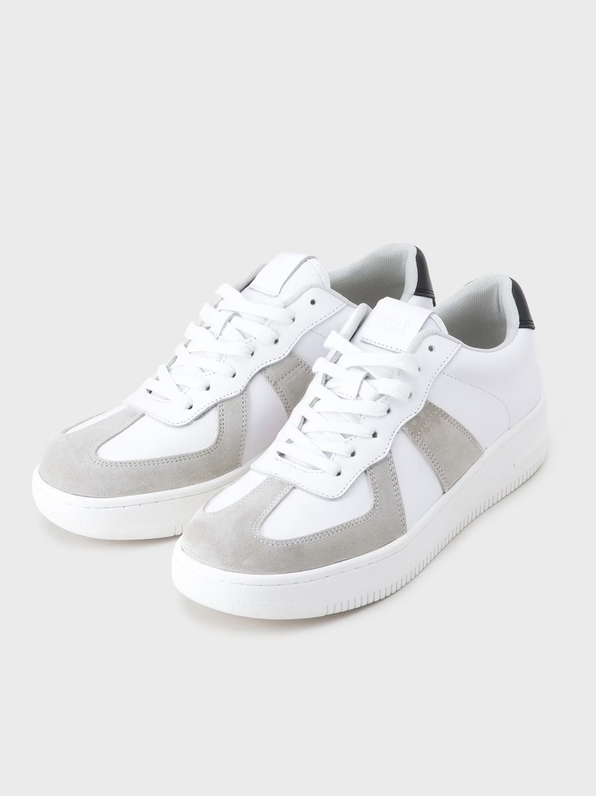 BOWLER HAT LABEL LEATHER SNEAKER (93105650) *ECS