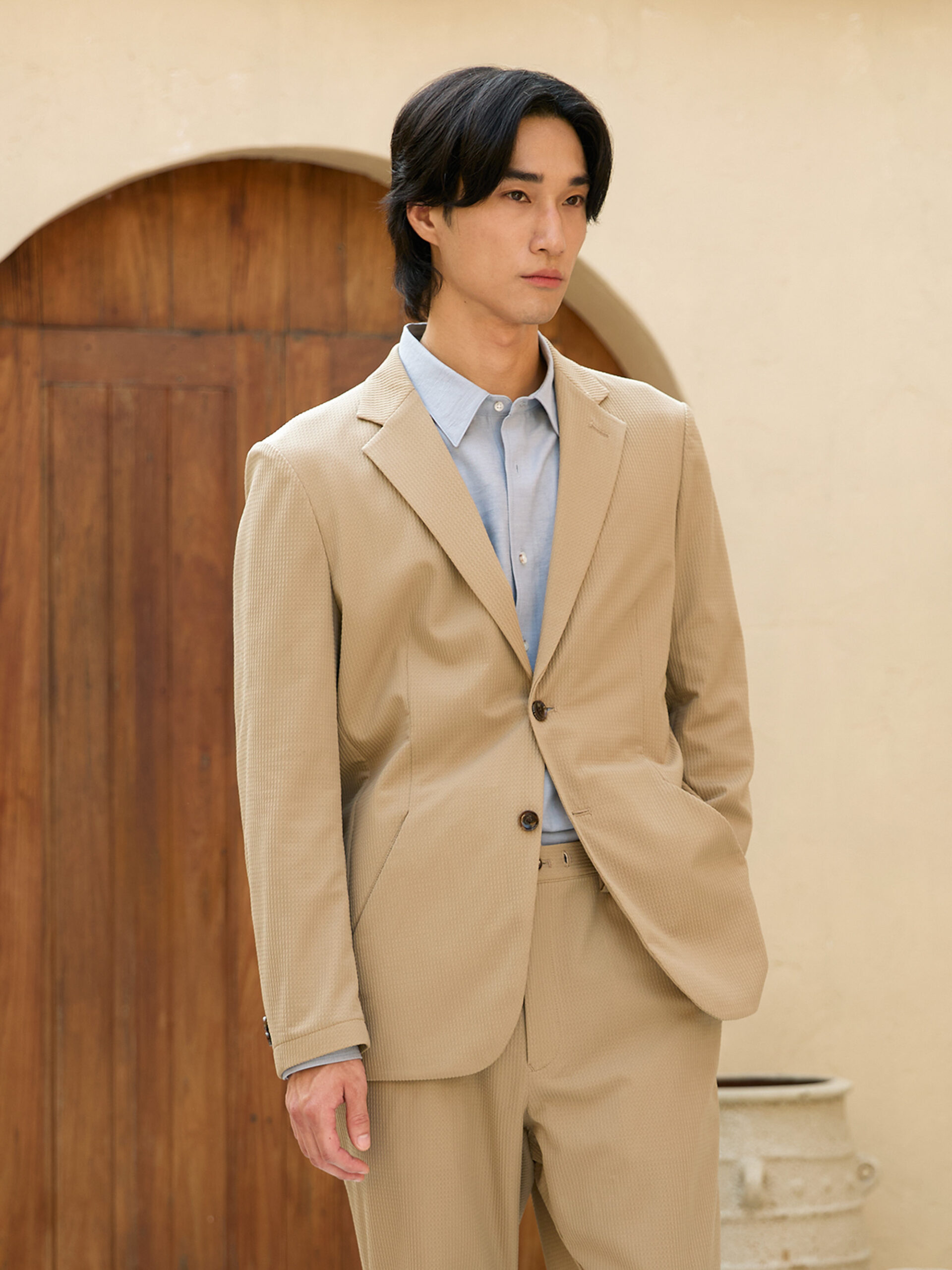 AIRFLOW SUCKER TRICOT CASUAL JACKET (K8144301) - Image 3