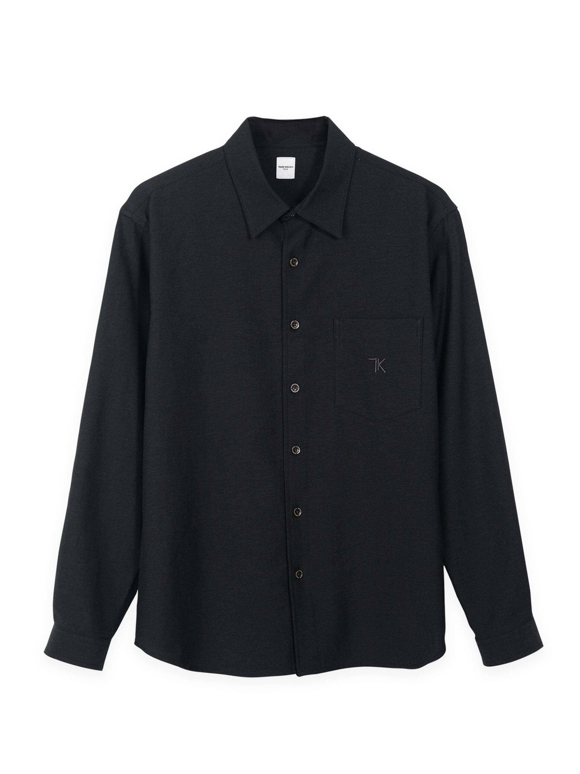 POLYESTER COTTON LINEN VINTAGE FINISH SHIRT (K8184401) - Image 13