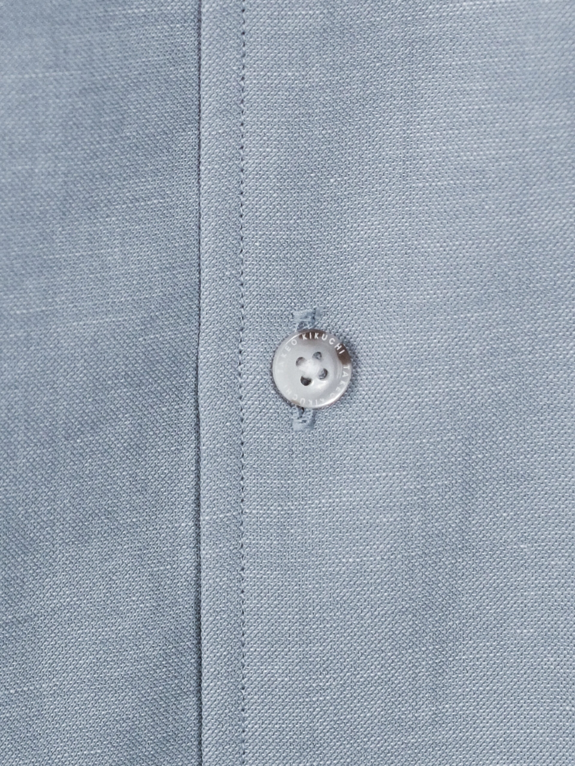 POLYESTER COTTON LINEN VINTAGE FINISH SHIRT (K8184401) - Image 6