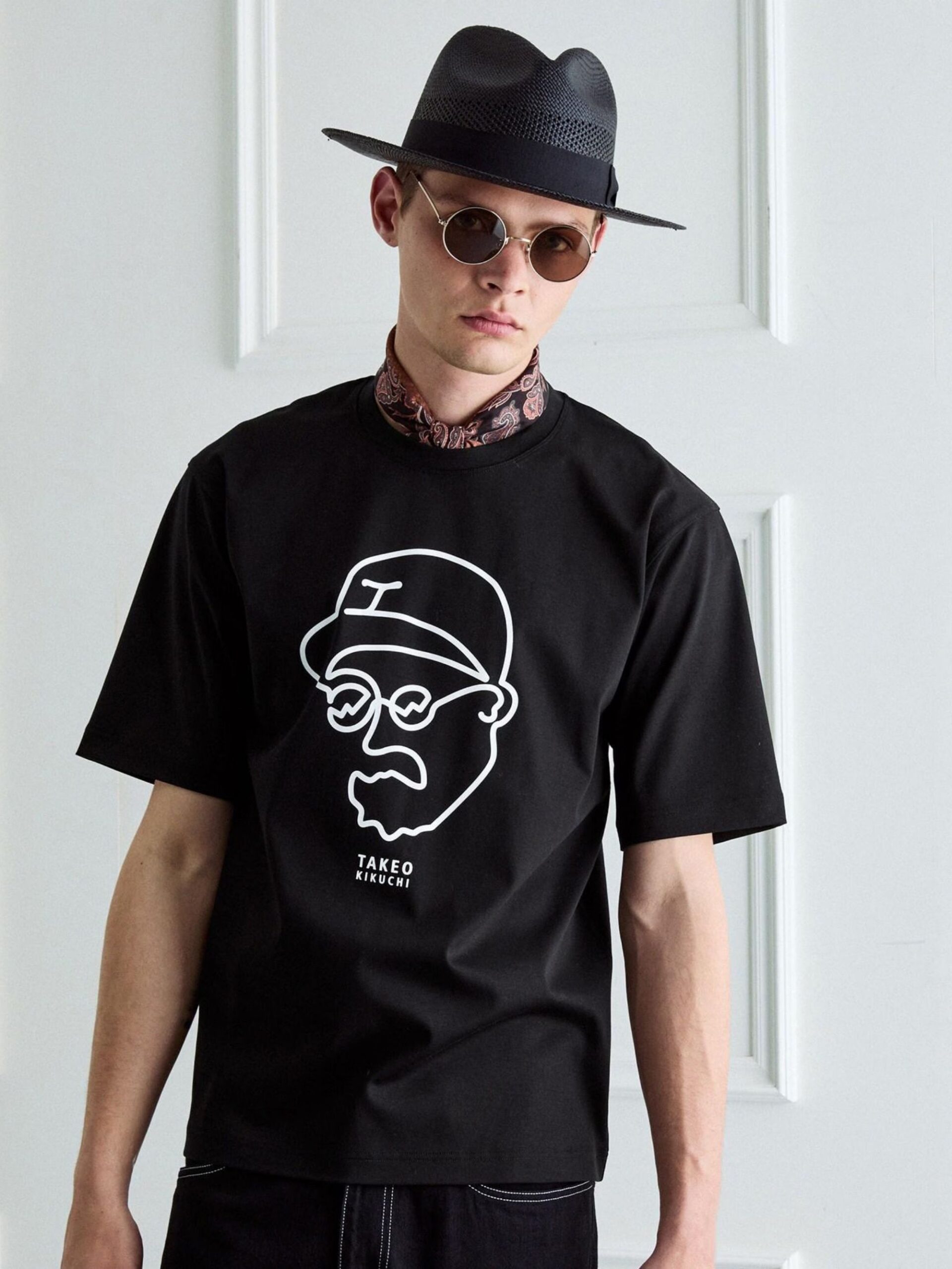 BOWLER HAT LABEL ICE CLEAR ONE-LINE ART TSHIRT (93125603) *ECS - Image 16