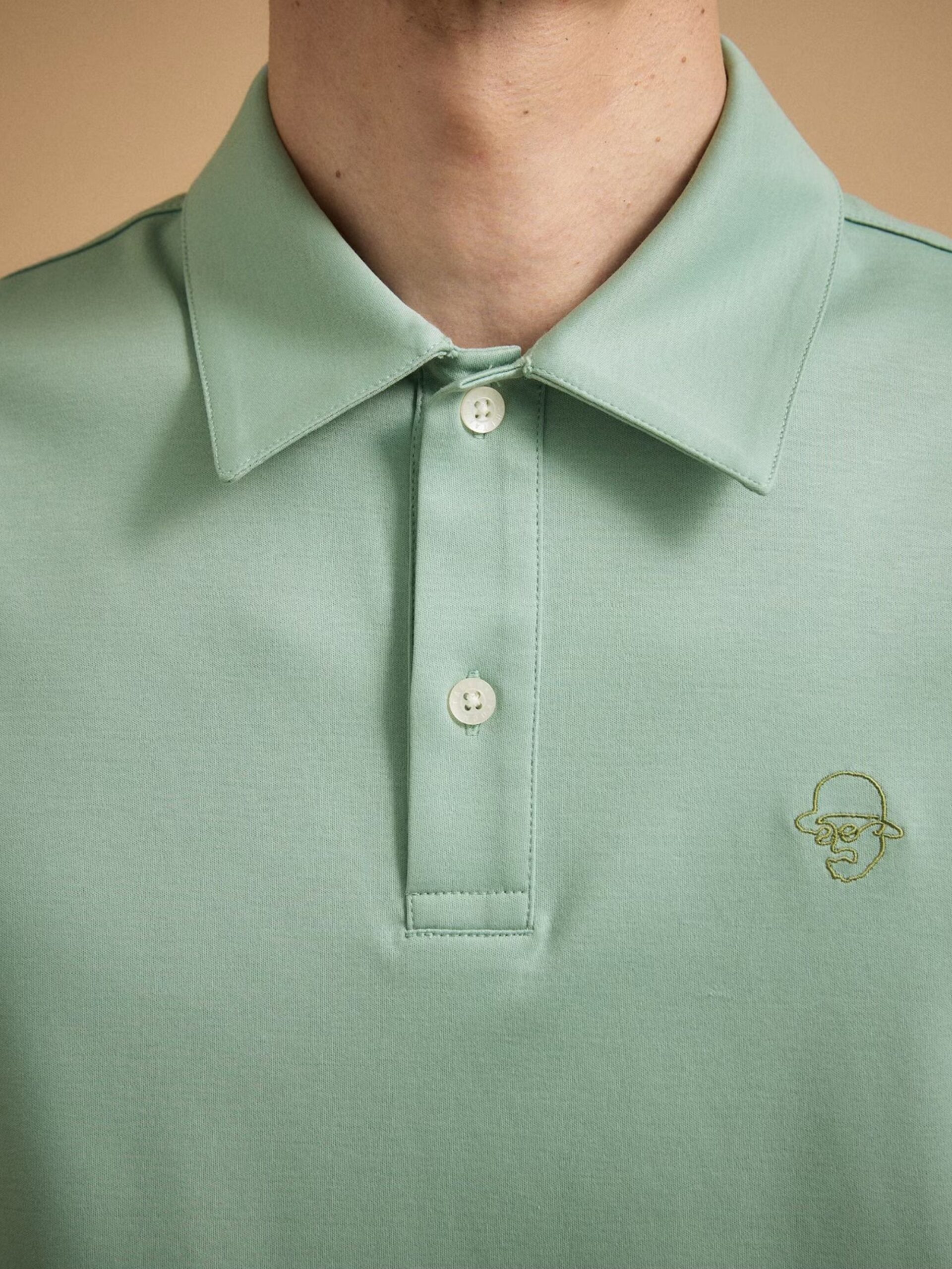ICE CLEAR COTTON EMB POLO SHIRT (93131030) *ECS - Image 8