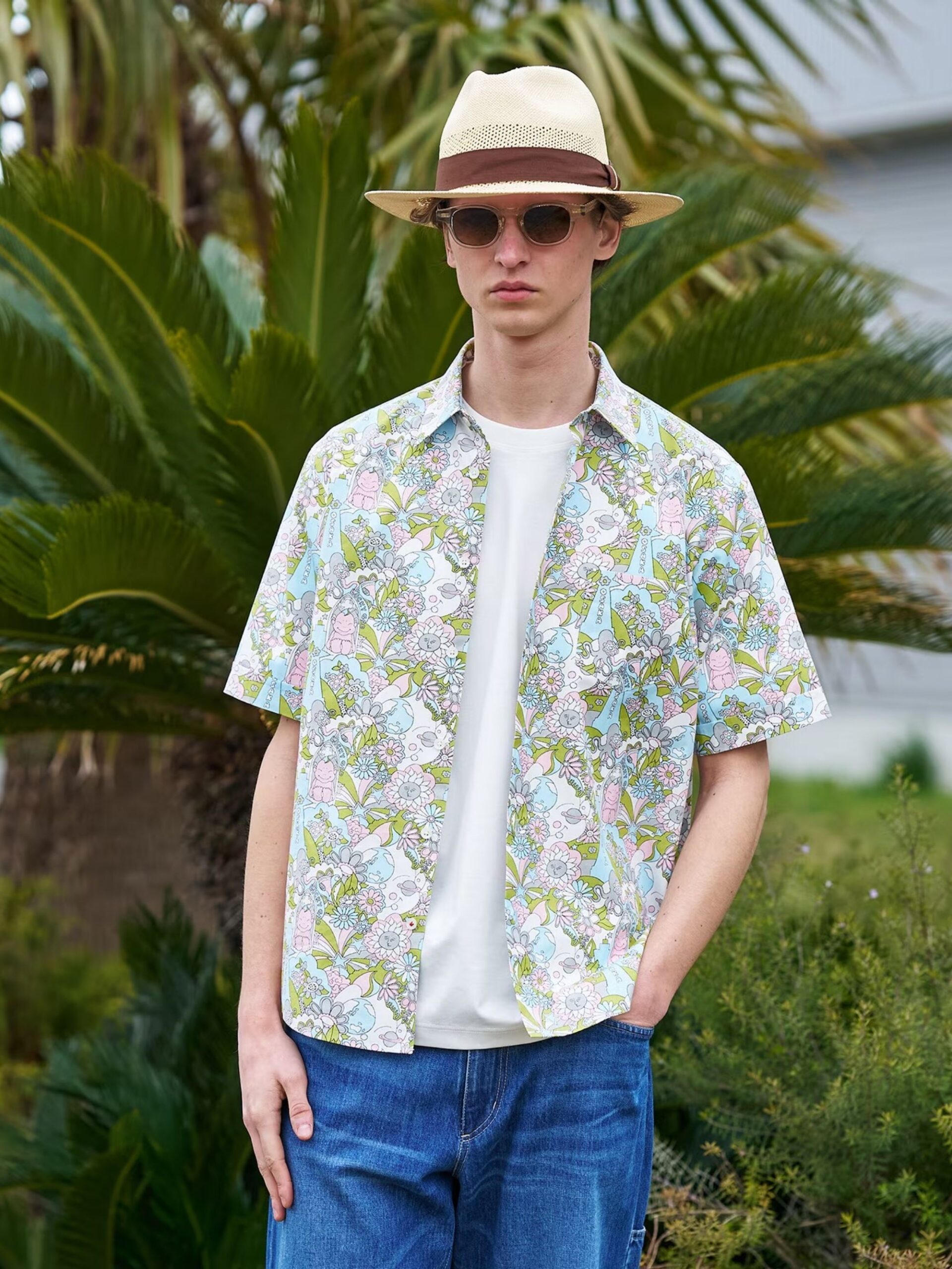 MIJ BOWLER HAT LABEL LUCKY BILLIKEN PRINT SS SHIRT (93185605) *ECS - Image 4