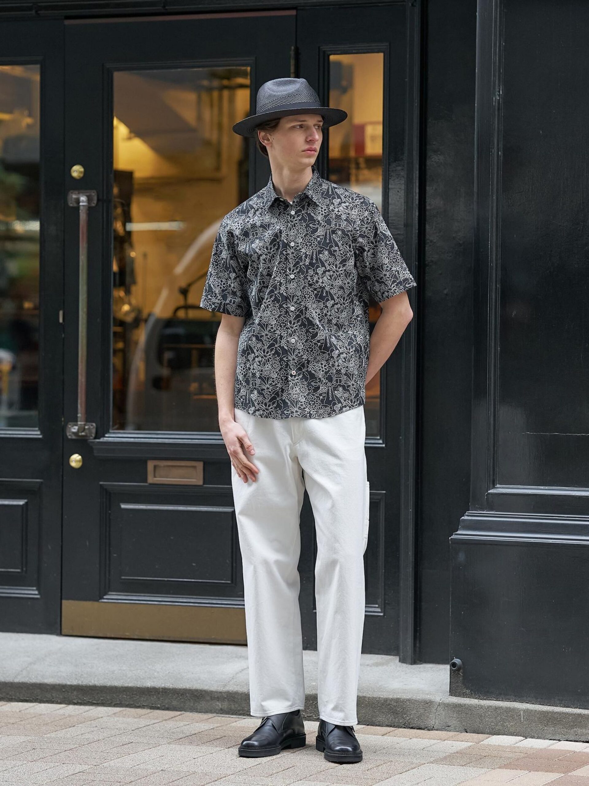 MIJ BOWLER HAT LABEL LUCKY BILLIKEN PRINT SS SHIRT (93185605) *ECS - Image 7