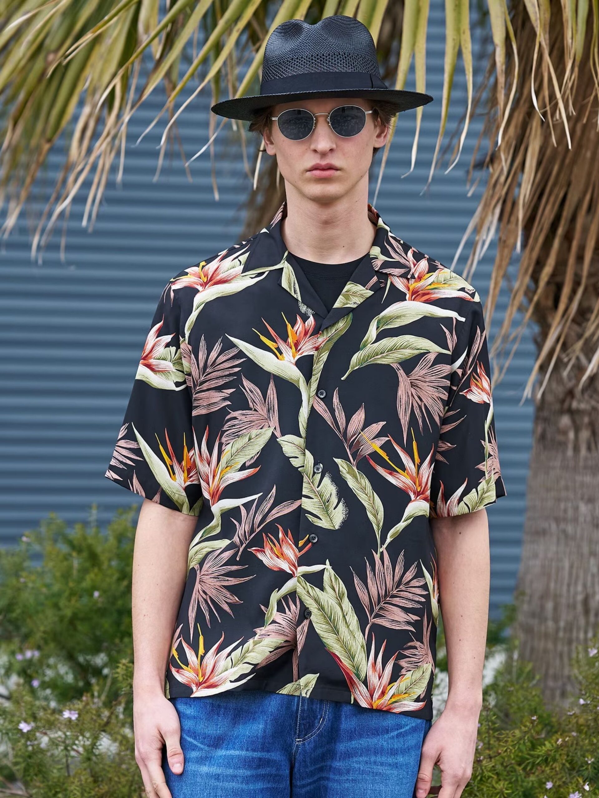 MIJ BOWLER HAT LABEL TROPICAL FLORAL SS SHIRT (93185609) *ECS - Image 11