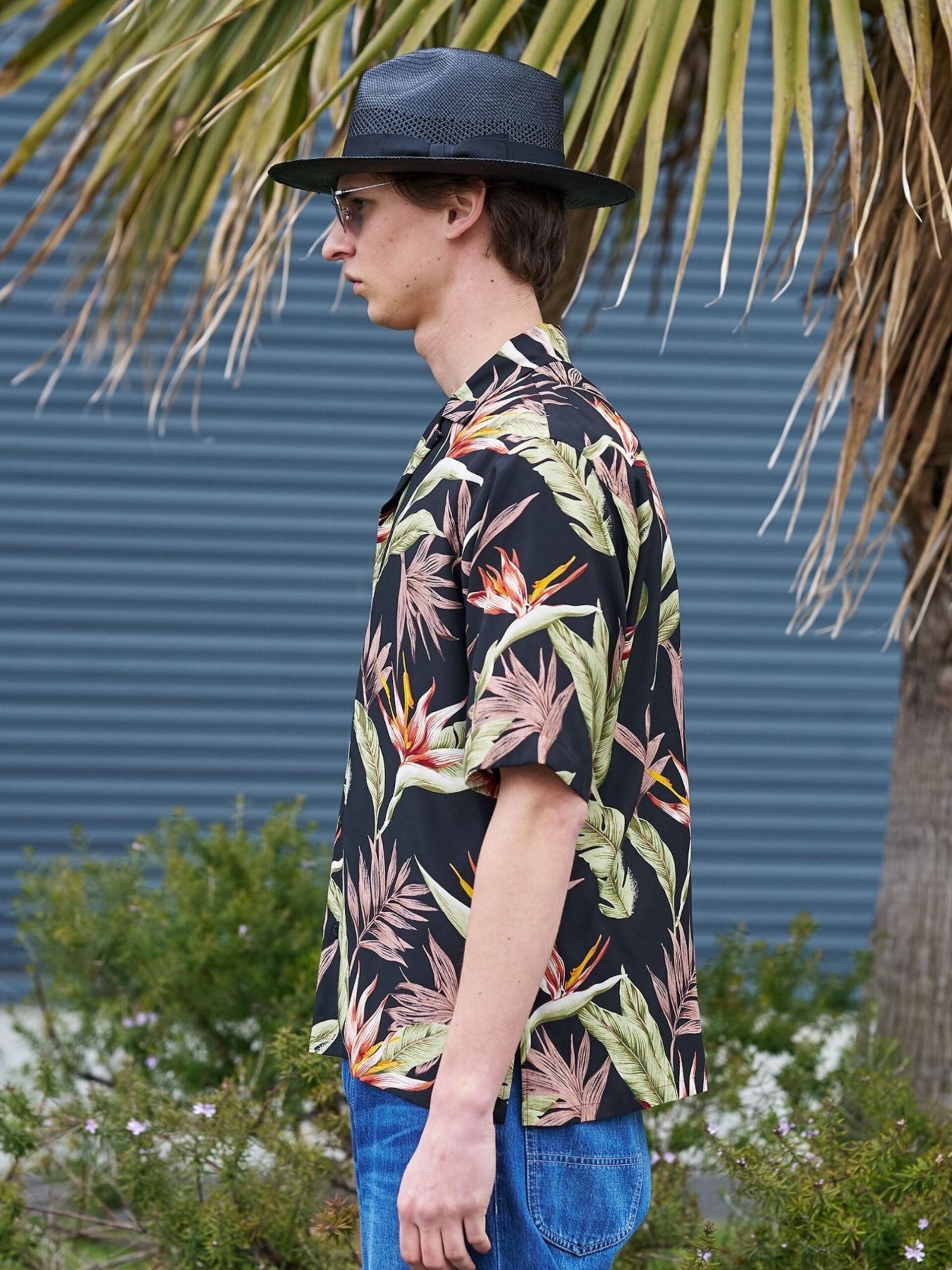 MIJ BOWLER HAT LABEL TROPICAL FLORAL SS SHIRT (93185609) *ECS - Image 12