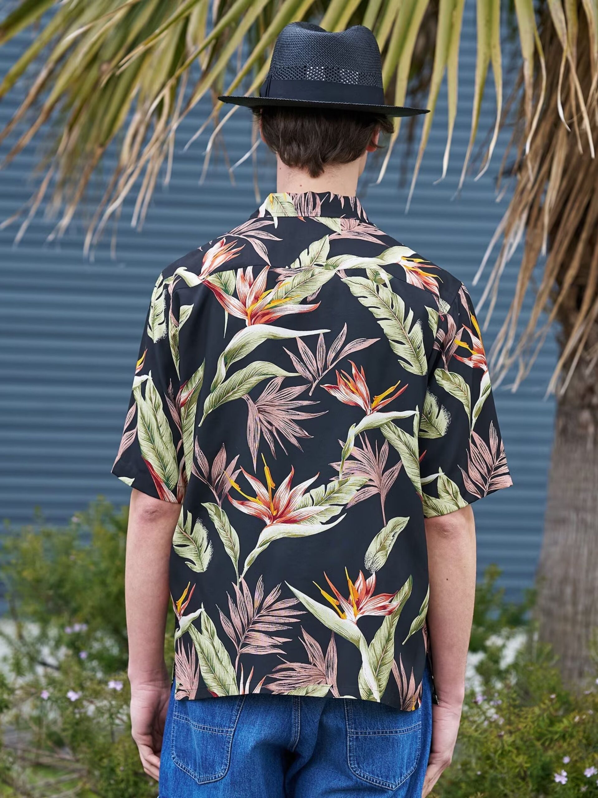 MIJ BOWLER HAT LABEL TROPICAL FLORAL SS SHIRT (93185609) *ECS - Image 13