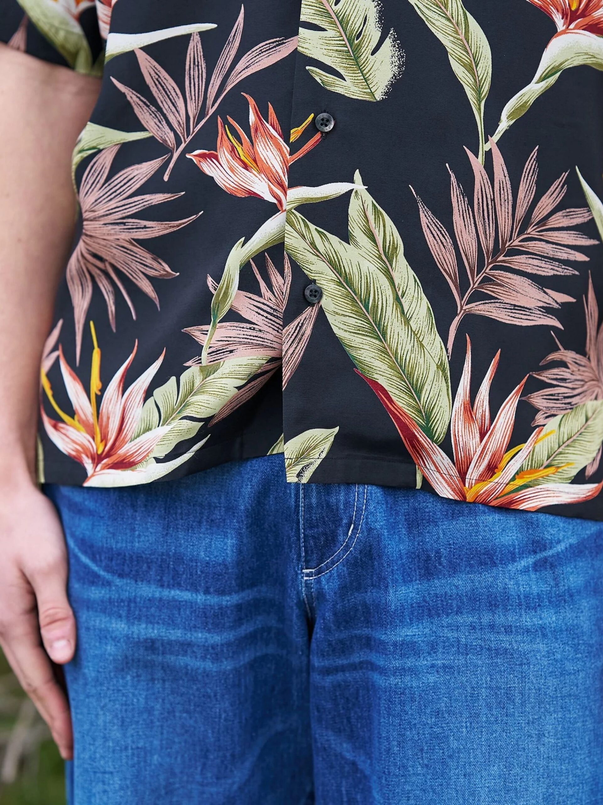 MIJ BOWLER HAT LABEL TROPICAL FLORAL SS SHIRT (93185609) *ECS - Image 15