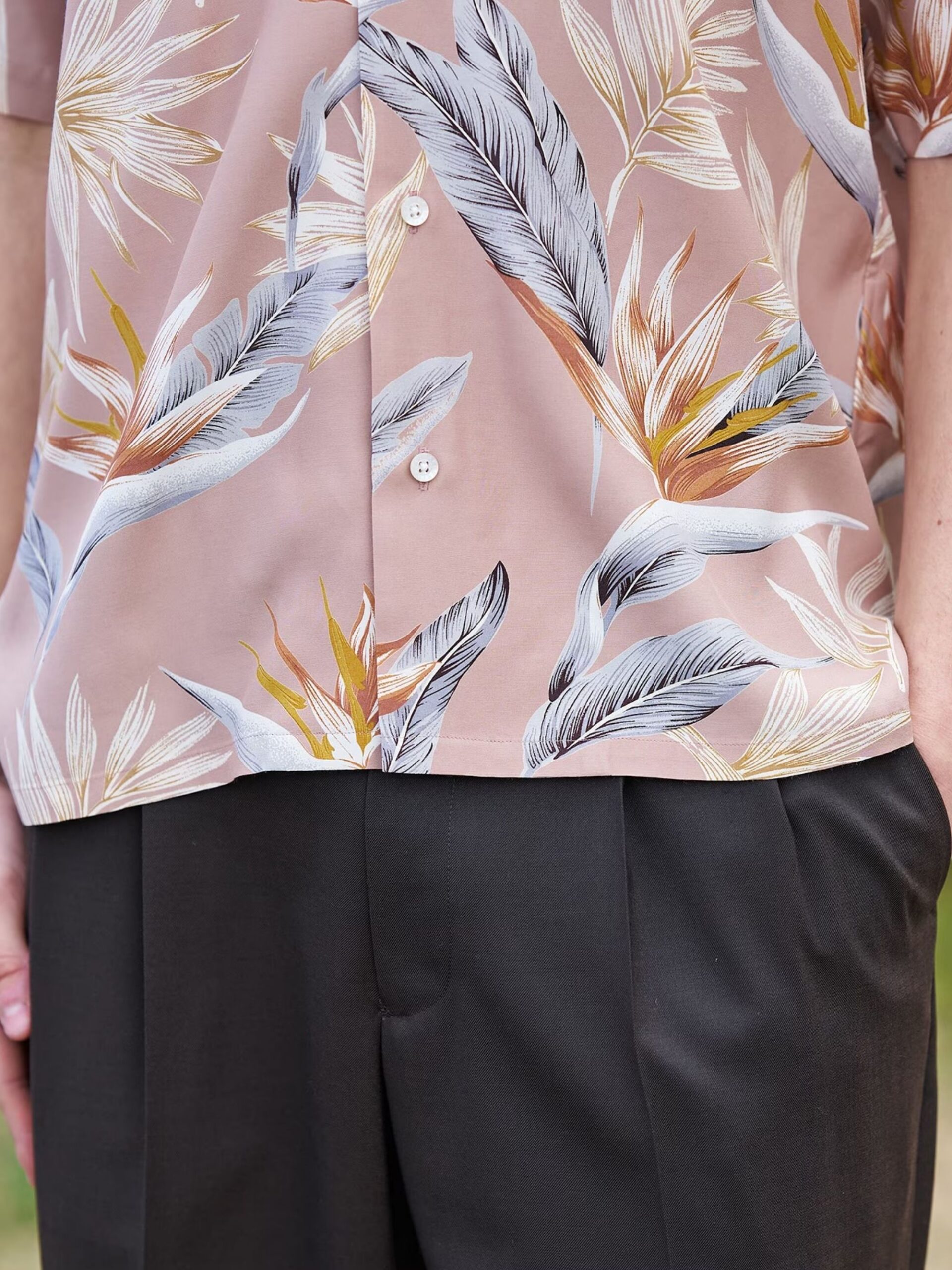 MIJ BOWLER HAT LABEL TROPICAL FLORAL SS SHIRT (93185609) *ECS - Image 7