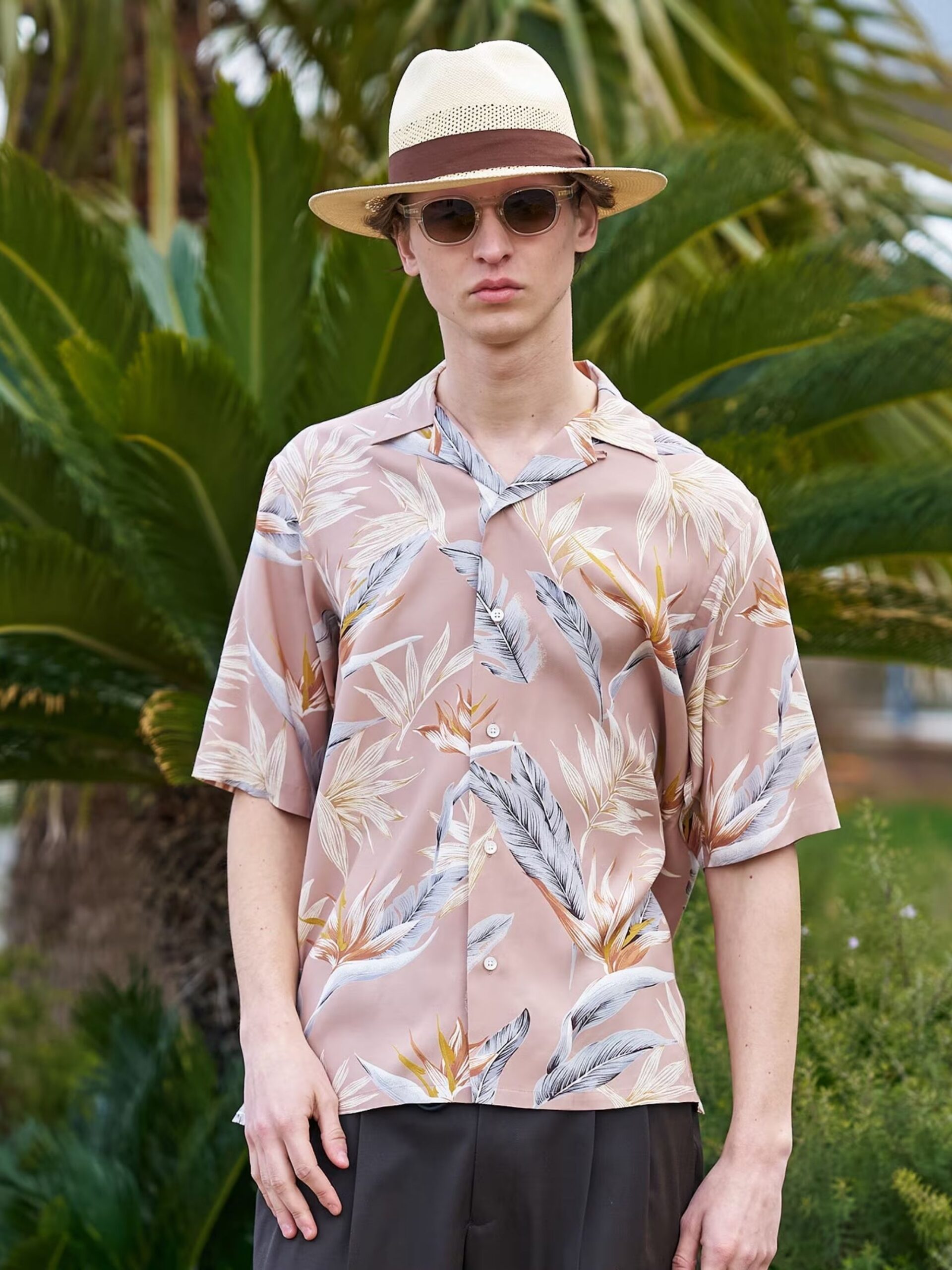 MIJ BOWLER HAT LABEL TROPICAL FLORAL SS SHIRT (93185609) *ECS - Image 3