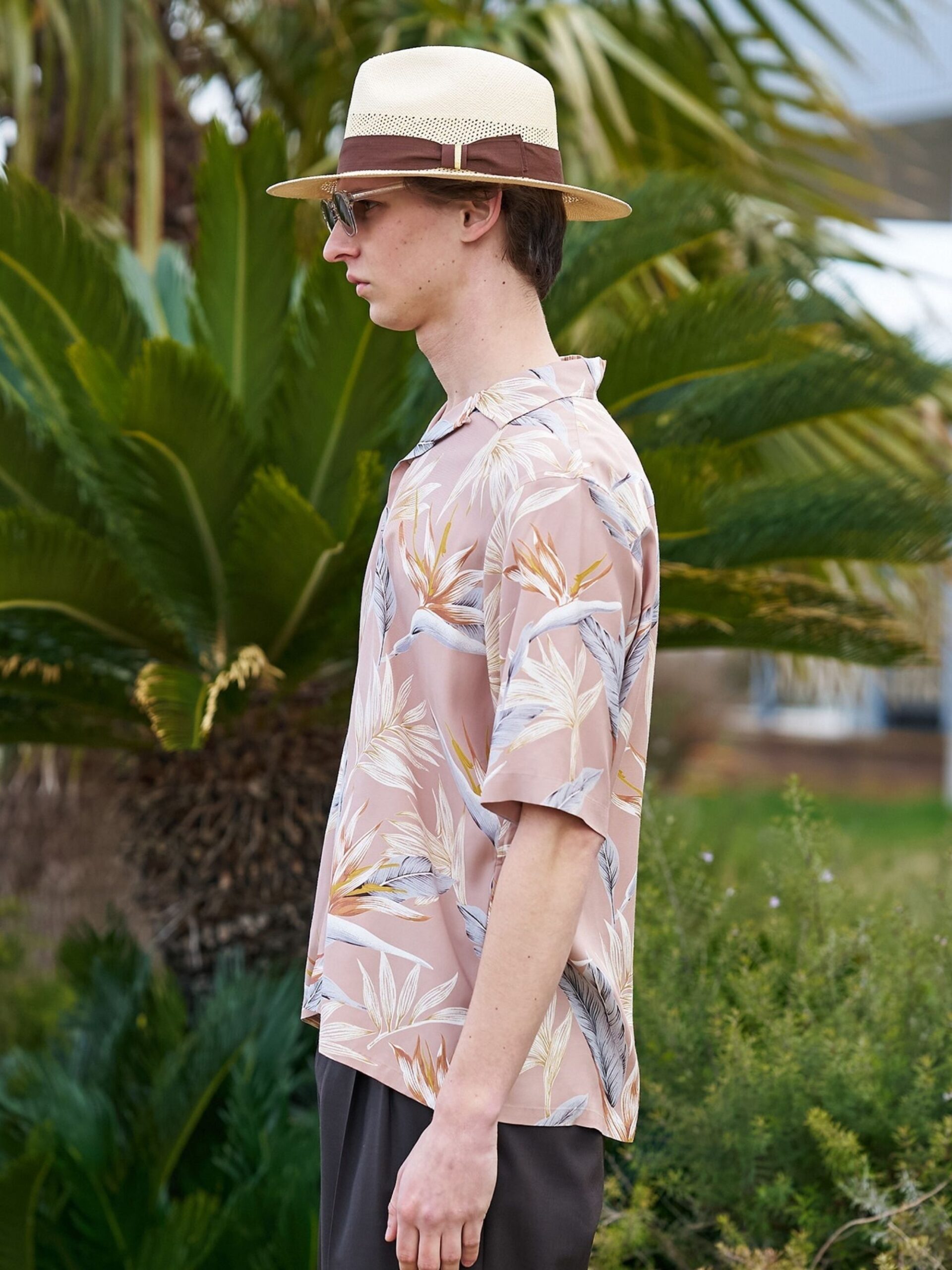 MIJ BOWLER HAT LABEL TROPICAL FLORAL SS SHIRT (93185609) *ECS - Image 4