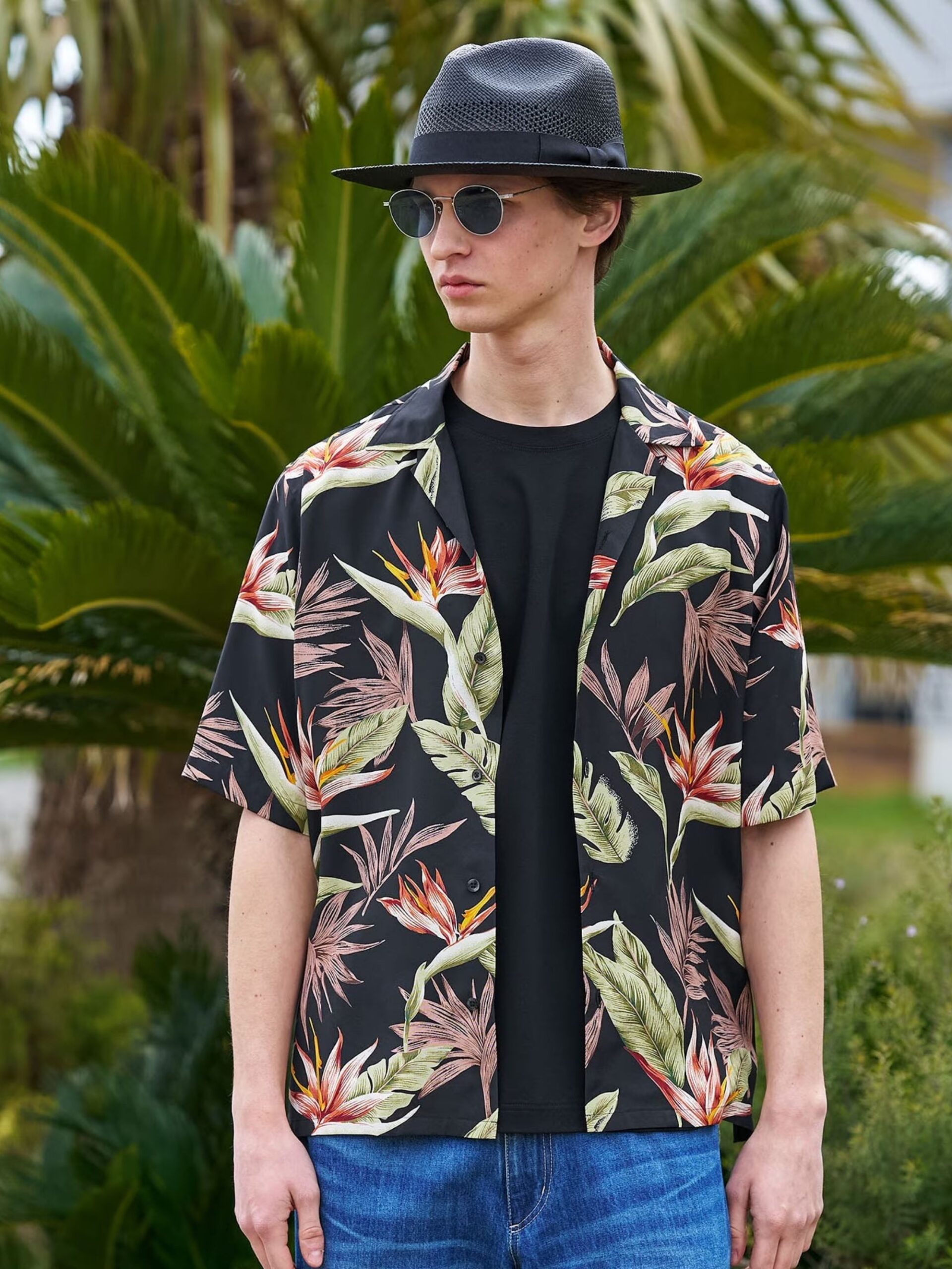 MIJ BOWLER HAT LABEL TROPICAL FLORAL SS SHIRT (93185609) *ECS - Image 9