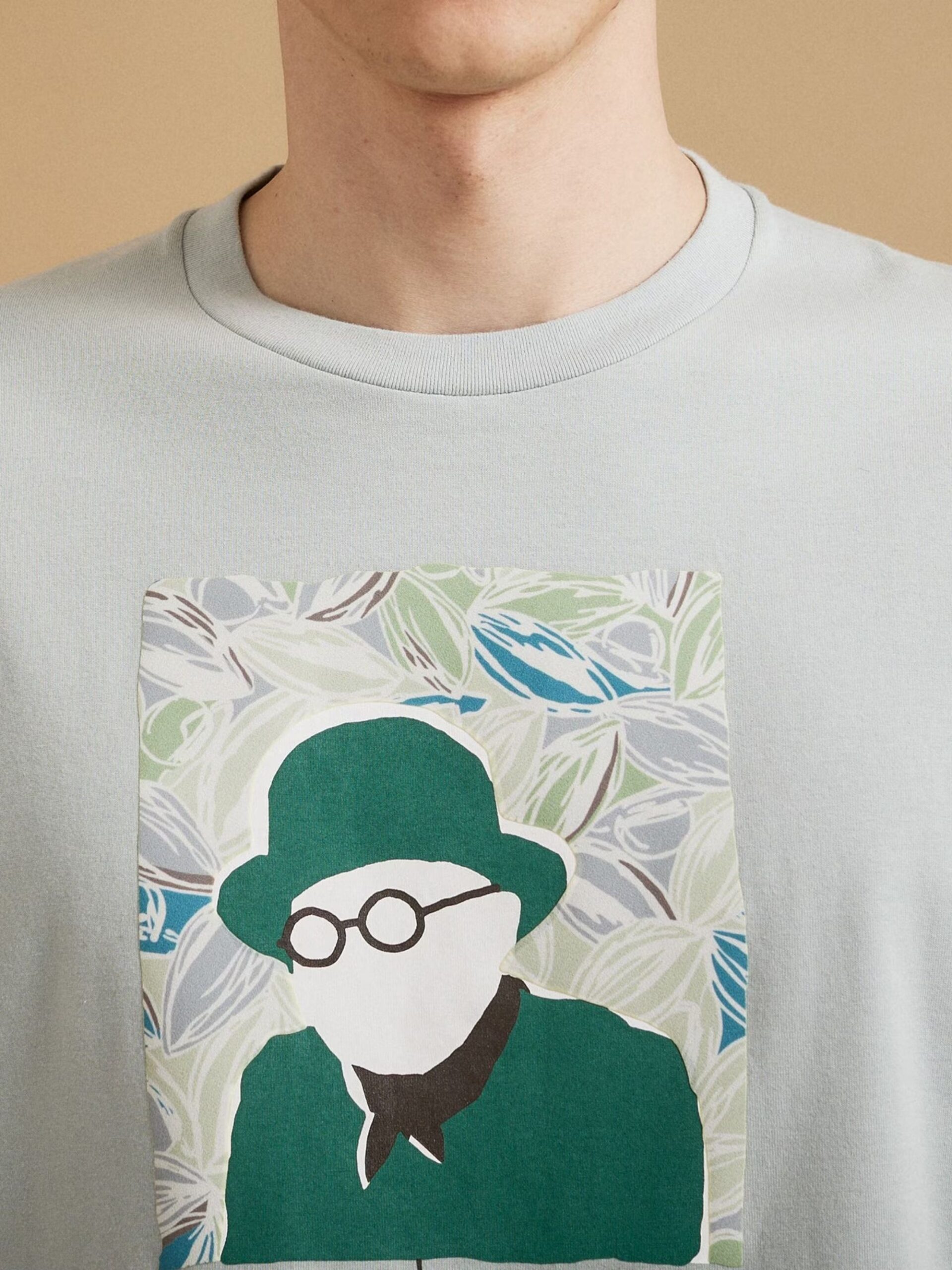 MIJ CACAO SQUARE PRINT TSHIRT (07025002) - Image 25
