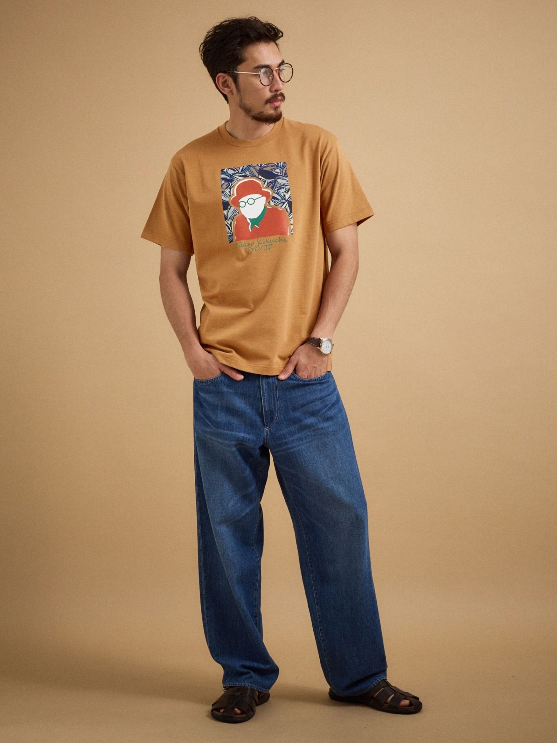 MIJ CACAO SQUARE PRINT TSHIRT (07025002) - Image 15