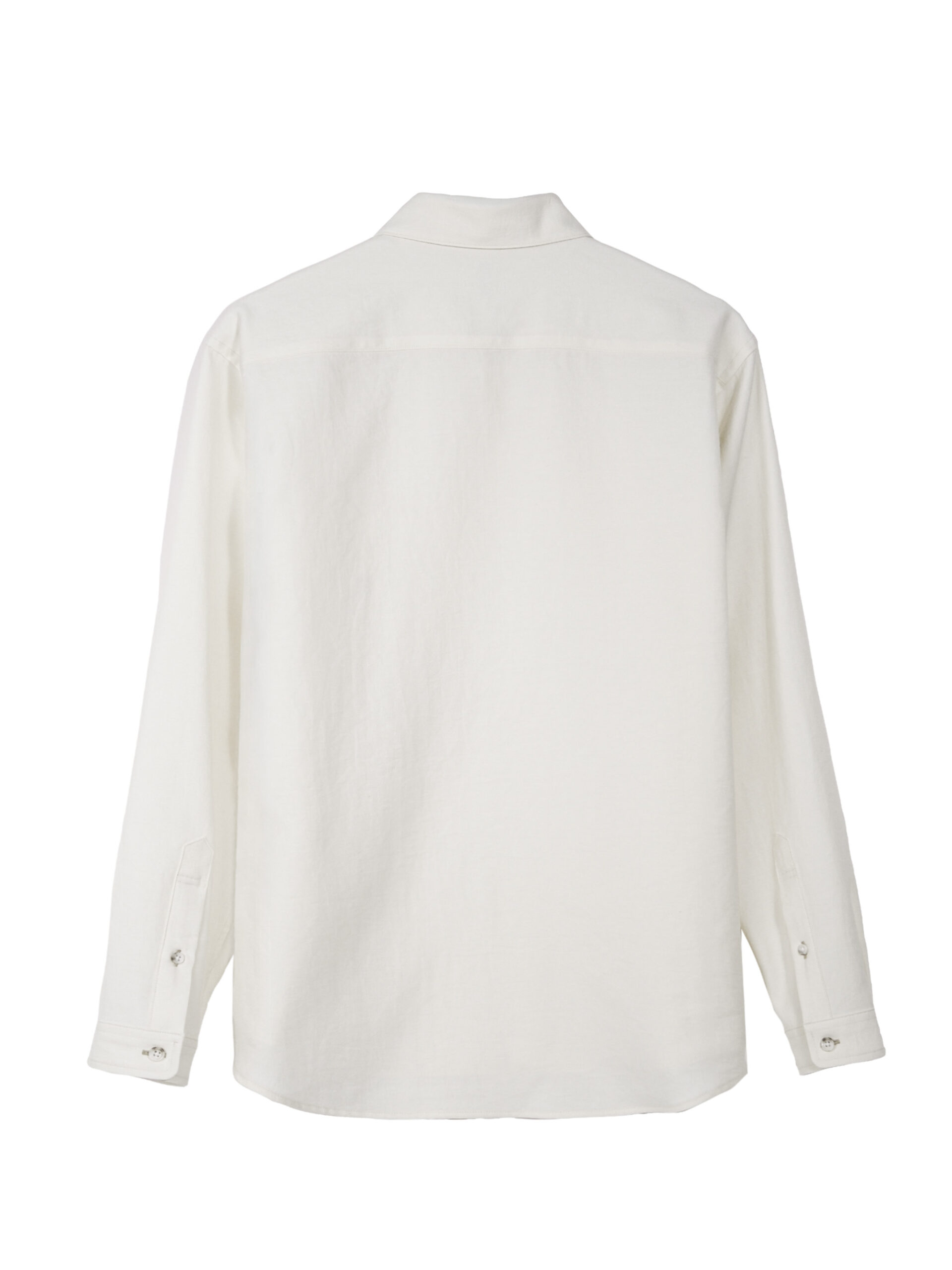 POLYESTER COTTON LINEN VINTAGE FINISH SHIRT (K8184401) - Image 12