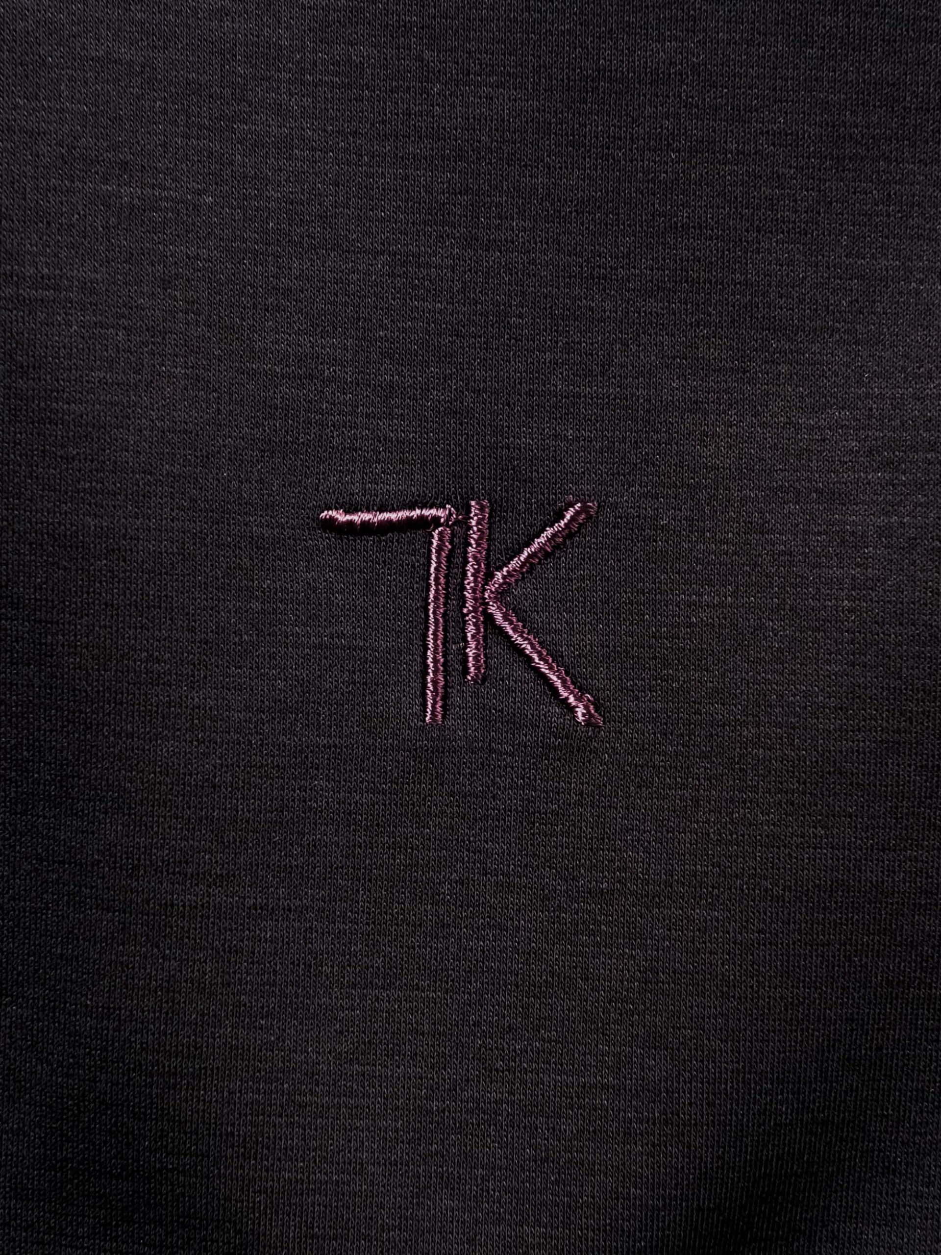 MERCERIZED COTTON CHEST EMBROIDERED LOGO T-SHIRT (K8134501) - Image 15