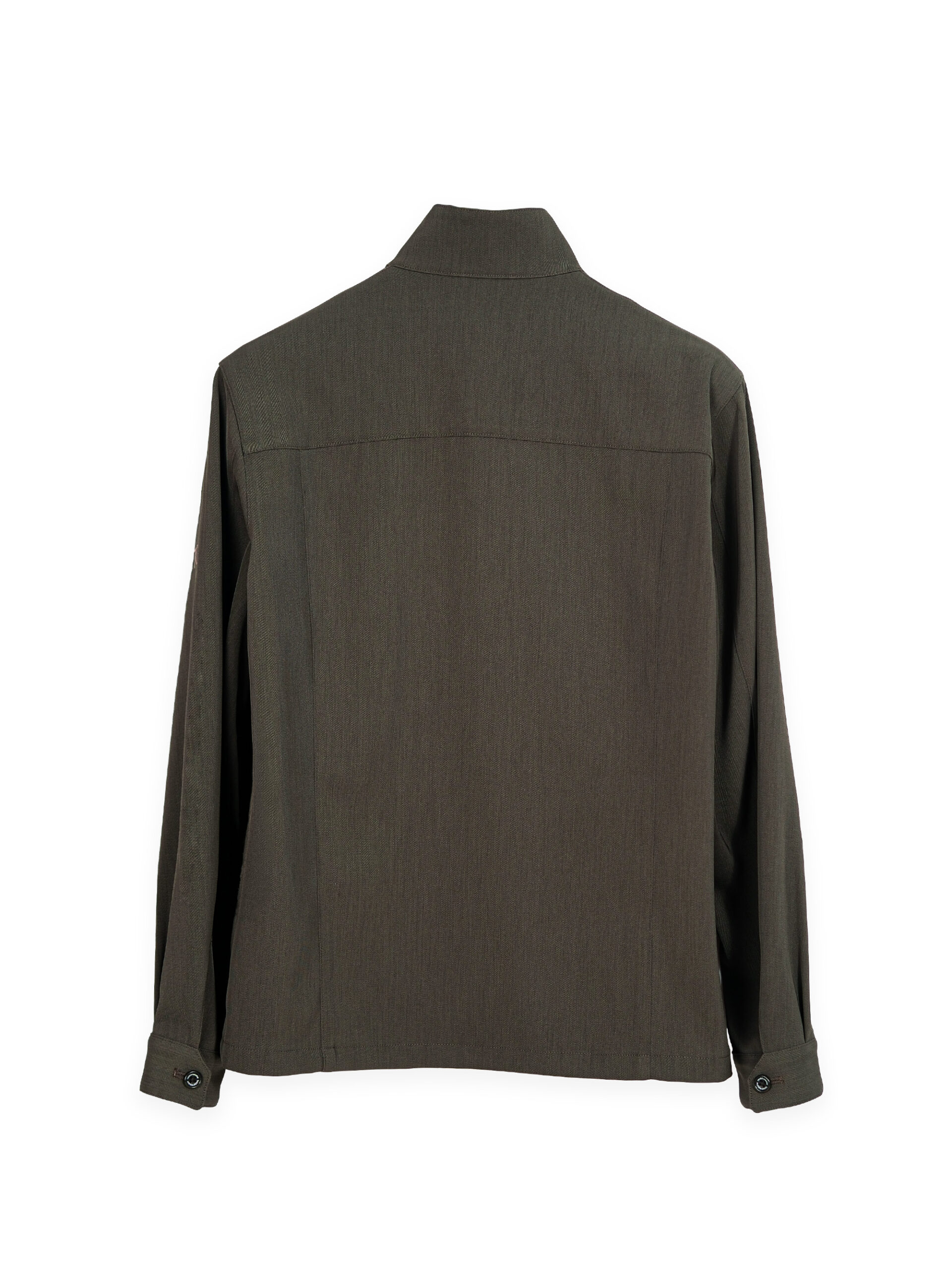 DRY TWILL STRETCH STAND COLLAR ZIPPER JACKET (K8144402) - Image 10