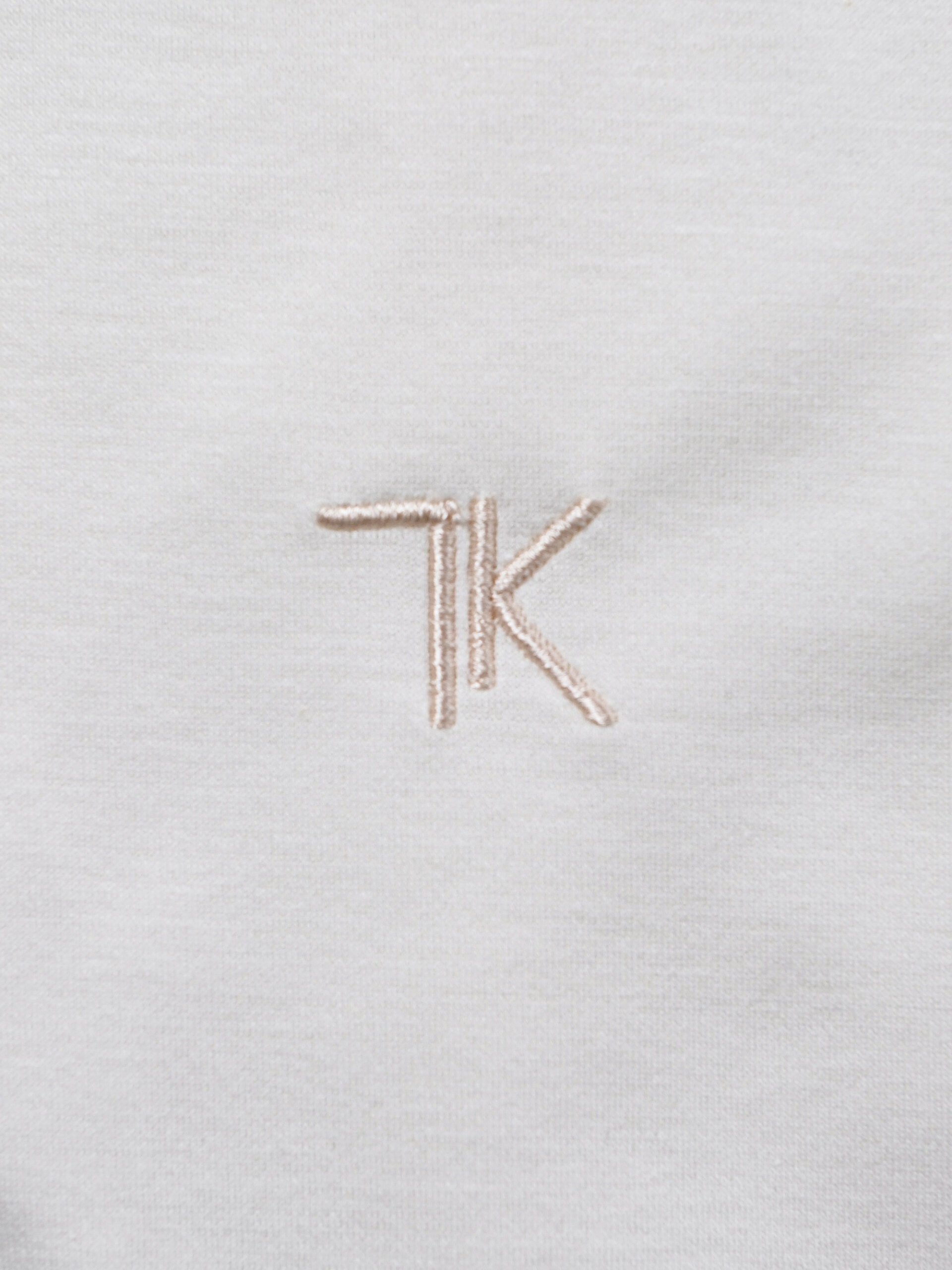 MERCERIZED COTTON CHEST EMBROIDERED LOGO T-SHIRT (K8134501) - Image 9