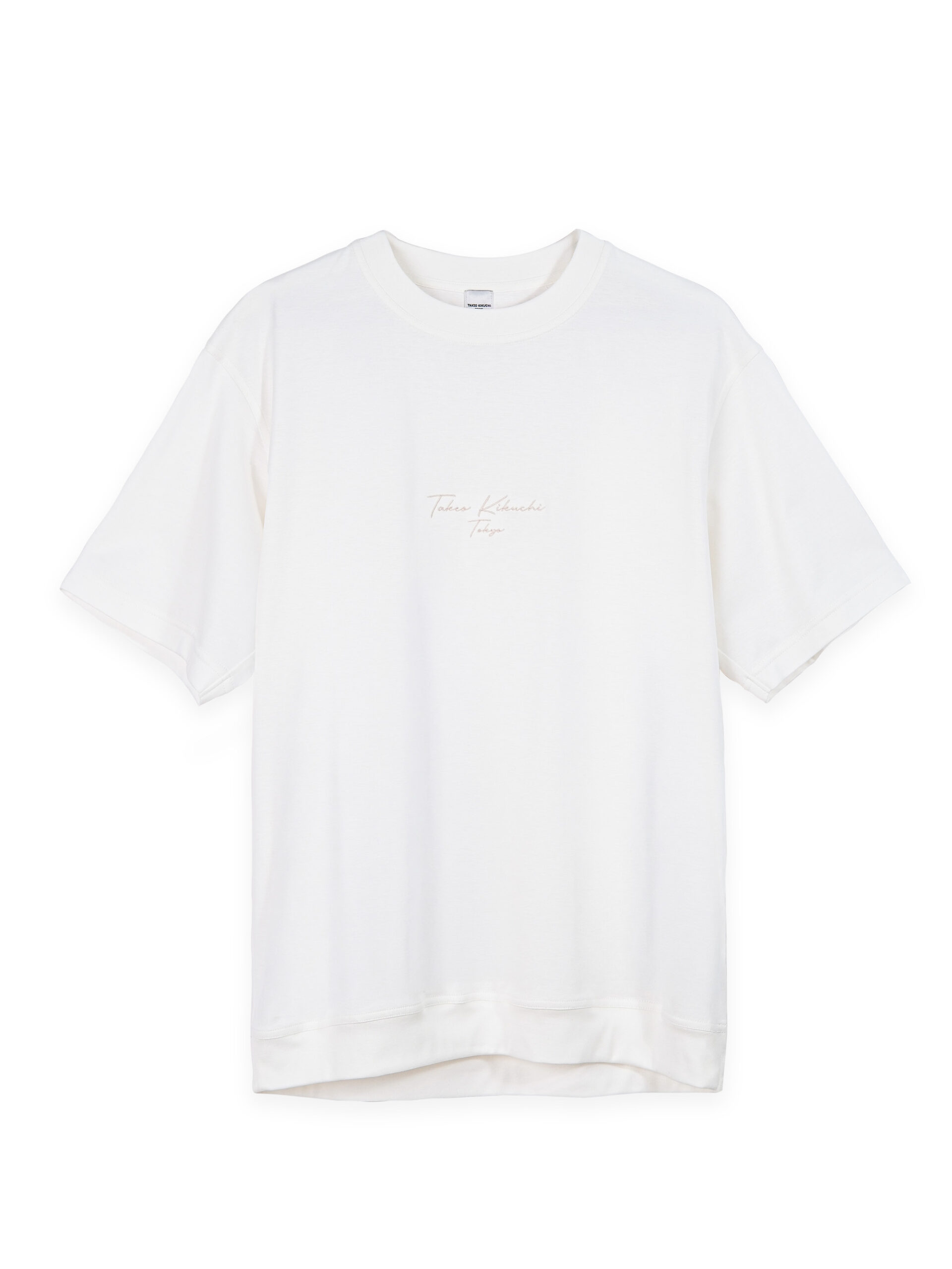 MERCERIZED COTTON CHEST EMBROIDERED LOGO T-SHIRT (K8134501) - Image 7