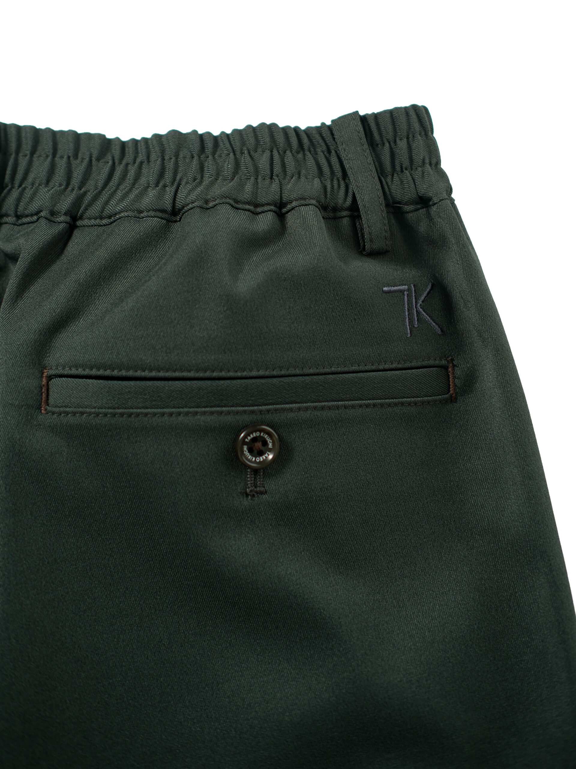 THICK & THIN YARN TWILL STRIGHT EASY PANTS (K8174502) - Image 6
