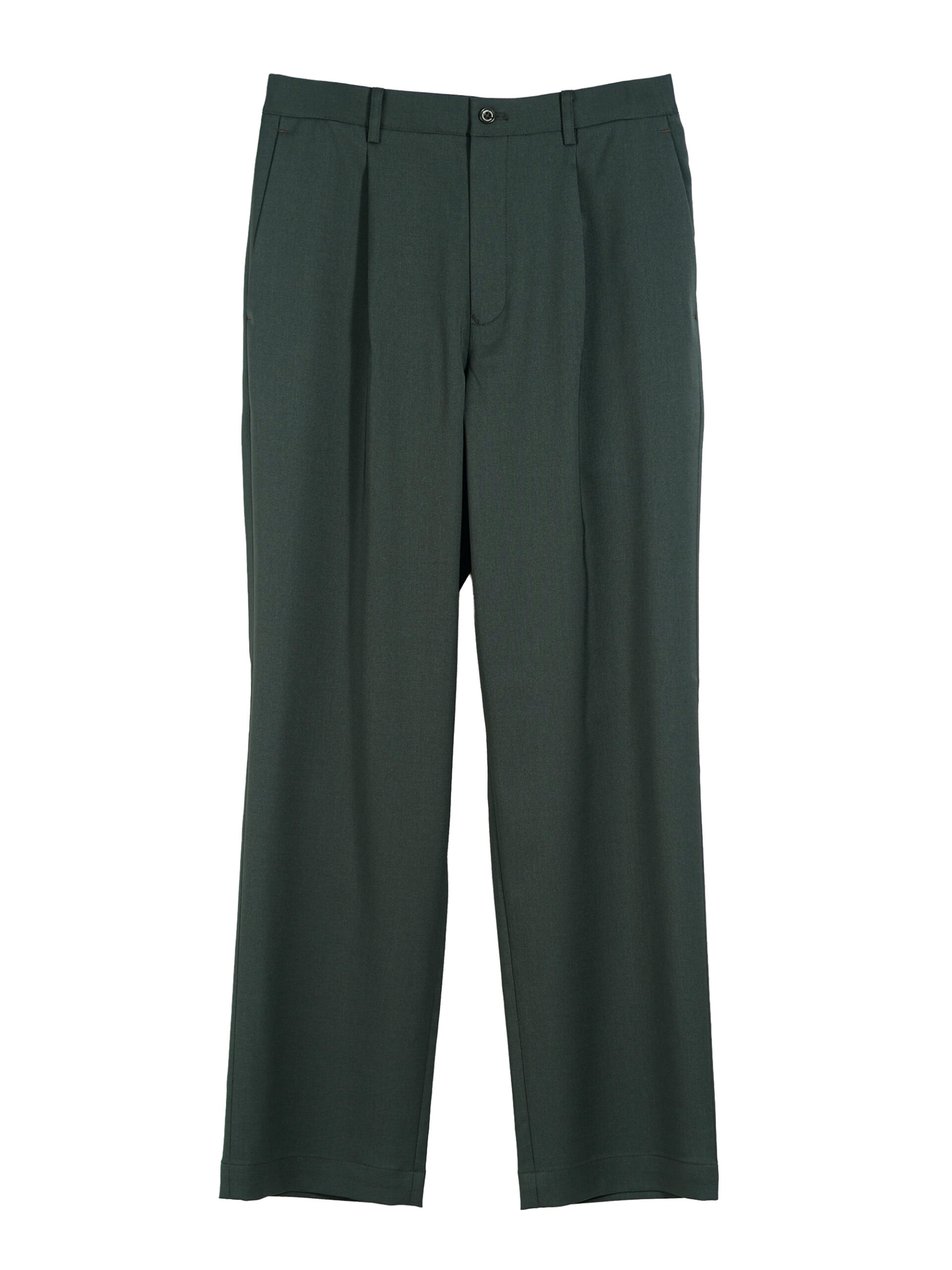 THICK & THIN YARN TWILL STRIGHT EASY PANTS (K8174502) - Image 4