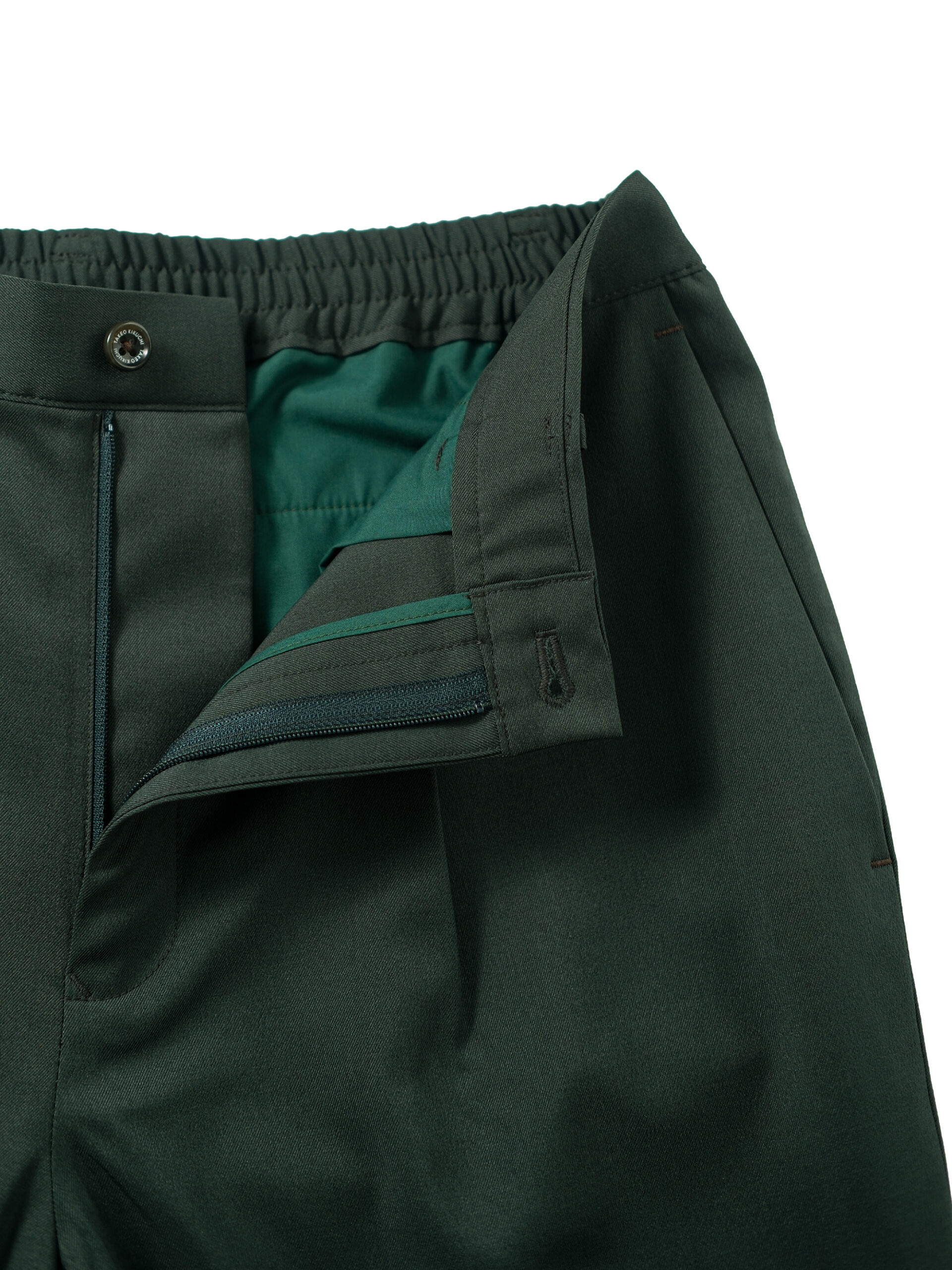 THICK & THIN YARN TWILL STRIGHT EASY PANTS (K8174502) - Image 5