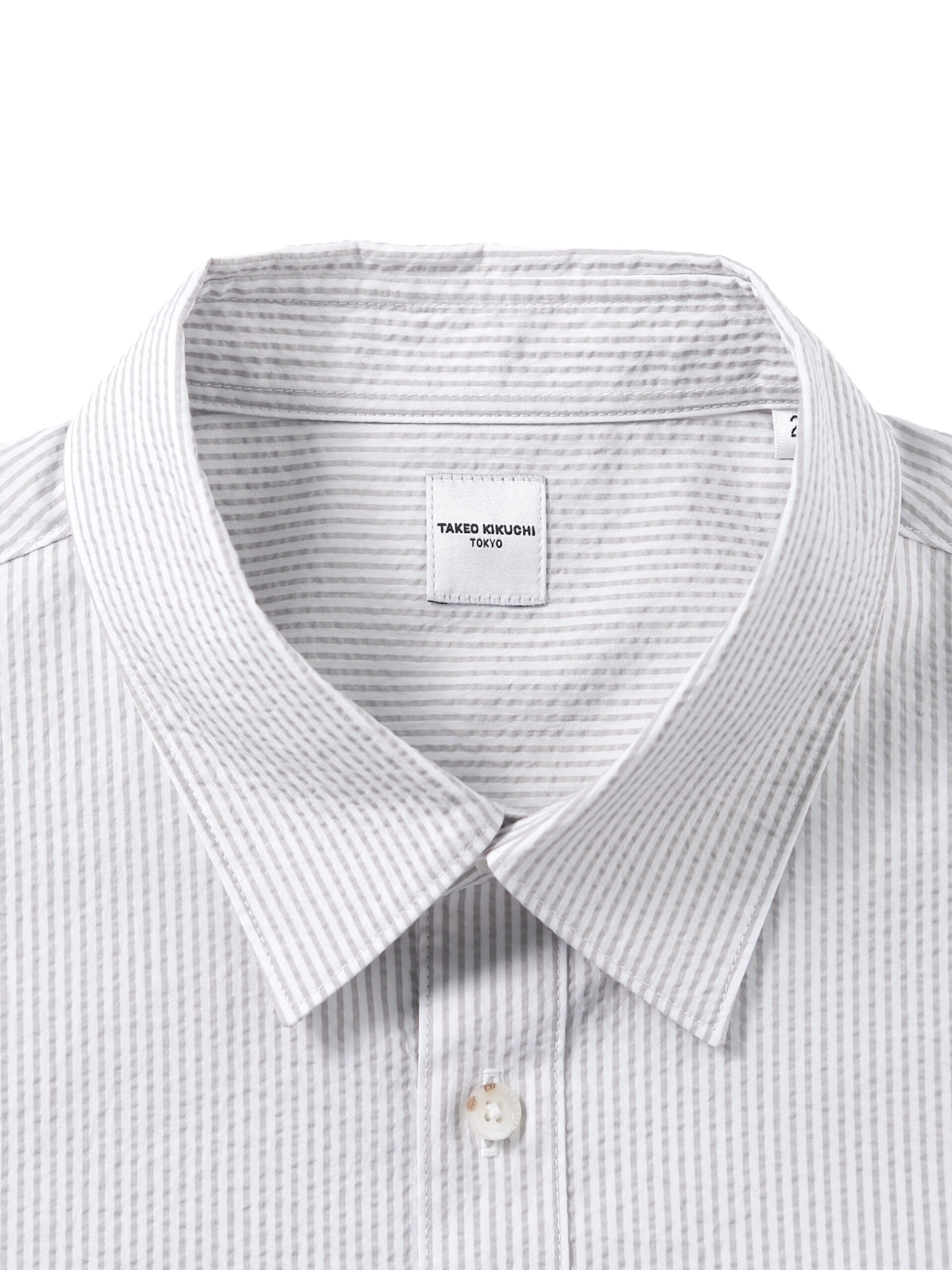 COOLMAX SEERSUCKER SLIM BUSINESS SHIRT (K8184602) - Image 3