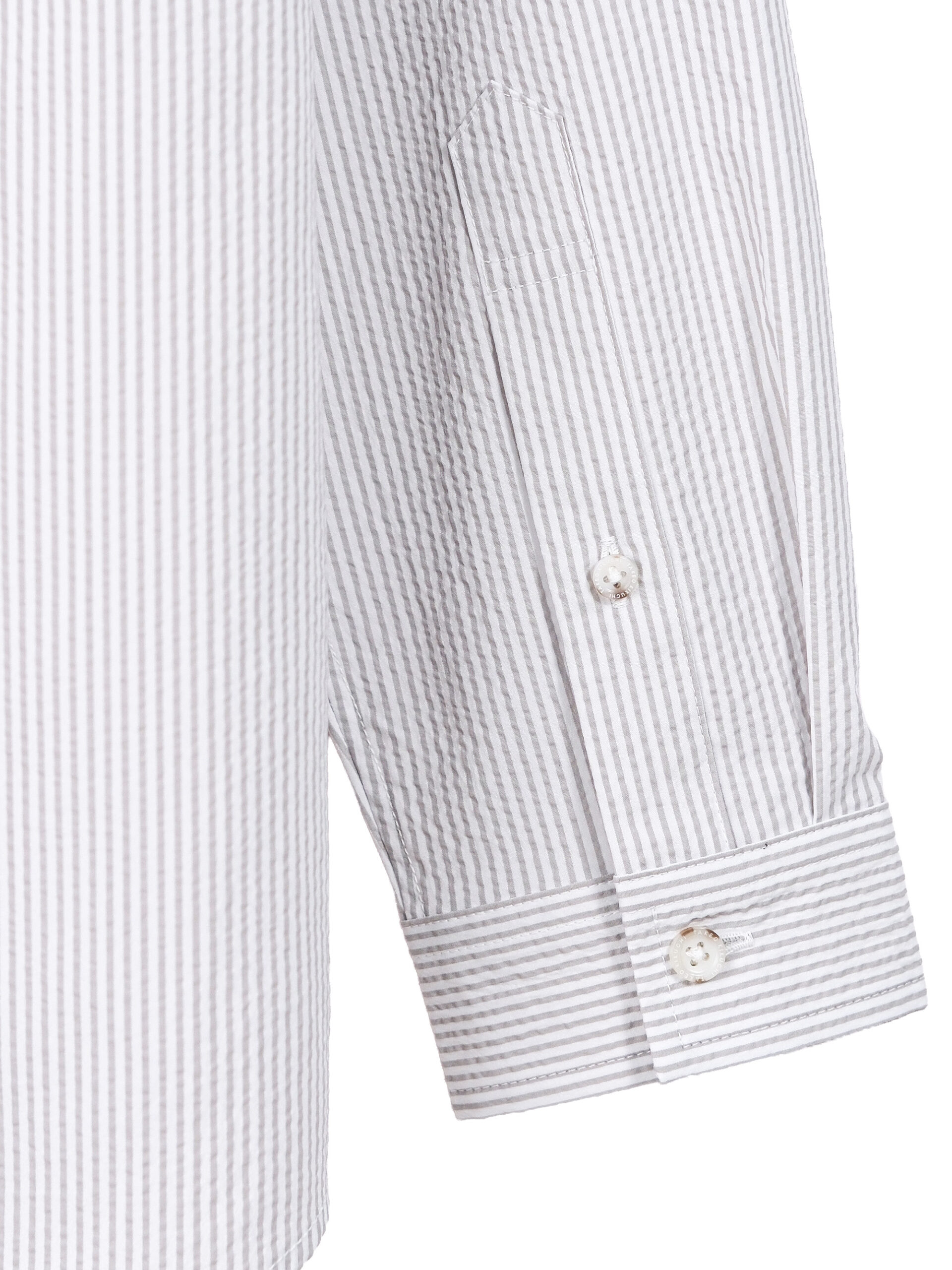 COOLMAX SEERSUCKER SLIM BUSINESS SHIRT (K8184602) - Image 4