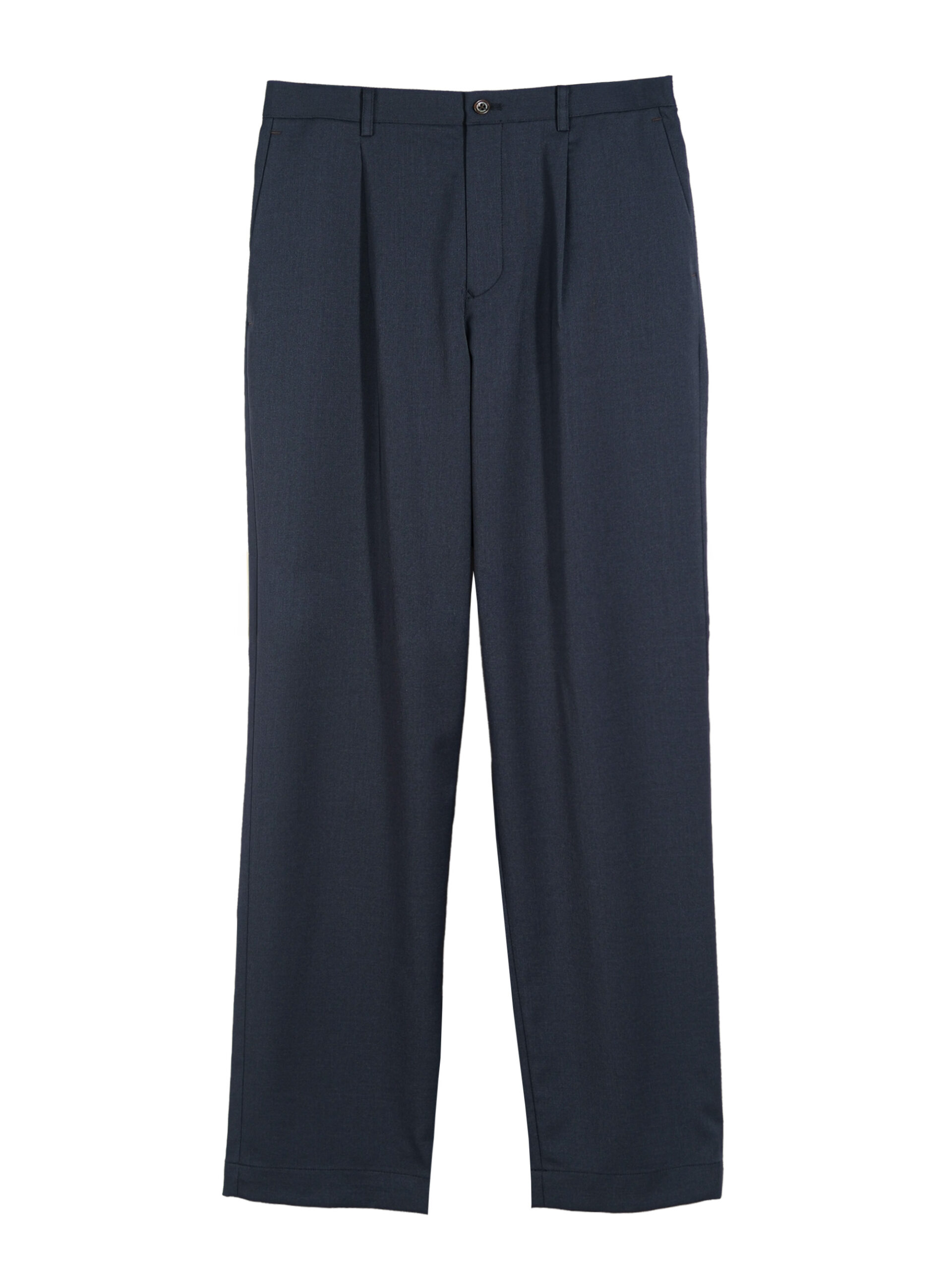 THICK & THIN YARN TWILL STRIGHT EASY PANTS (K8174502) - Image 7