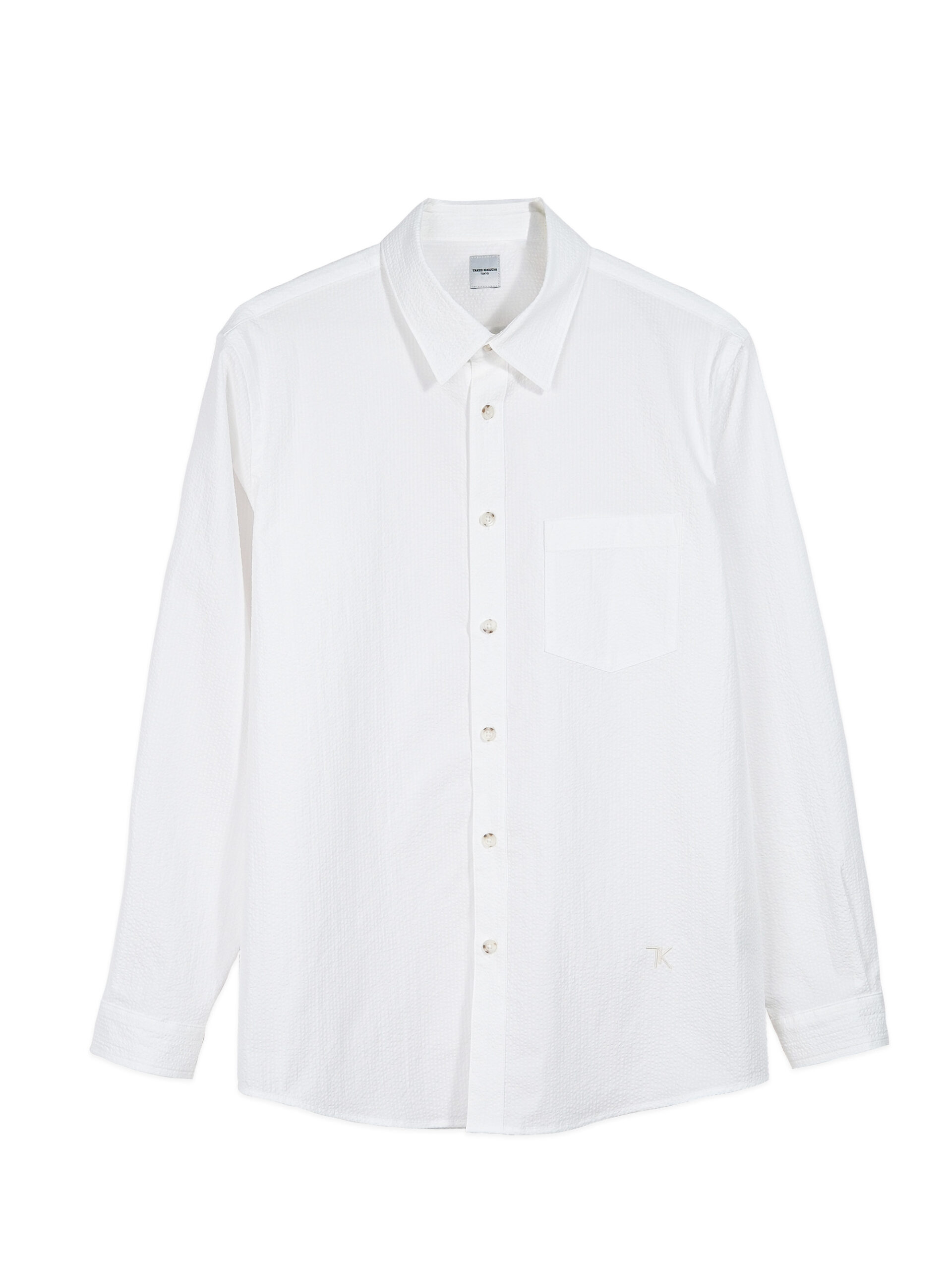 COOLMAX SEERSUCKER SLIM BUSINESS SHIRT (K8184602) - Image 7
