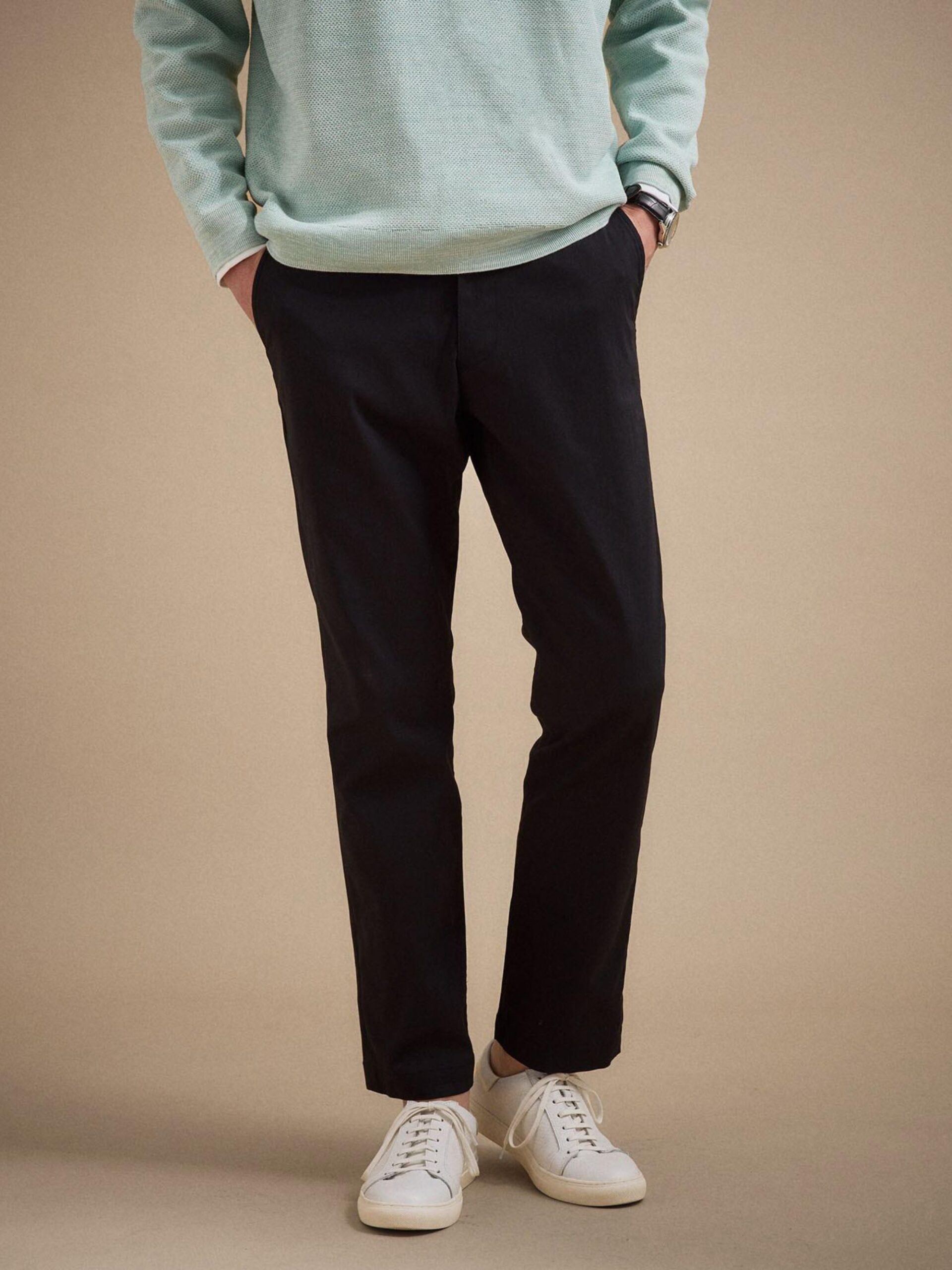 SIDE GORE WAIST STRAIGHT PANTS (07071026) *ECS - Image 4
