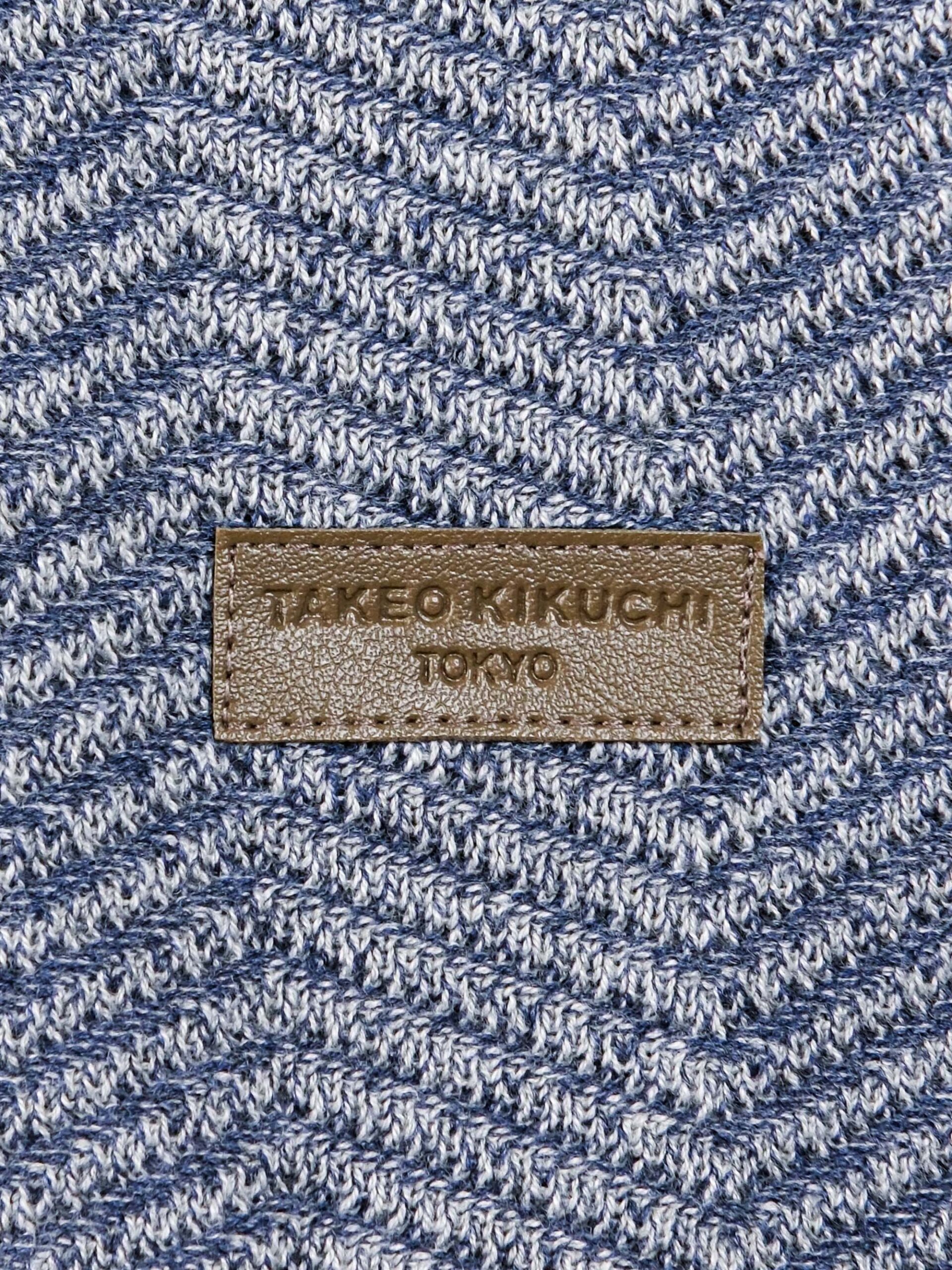 COOLMAX HERRINGBONE ZIPPER POLO SHIRT (K8115101) - Image 5