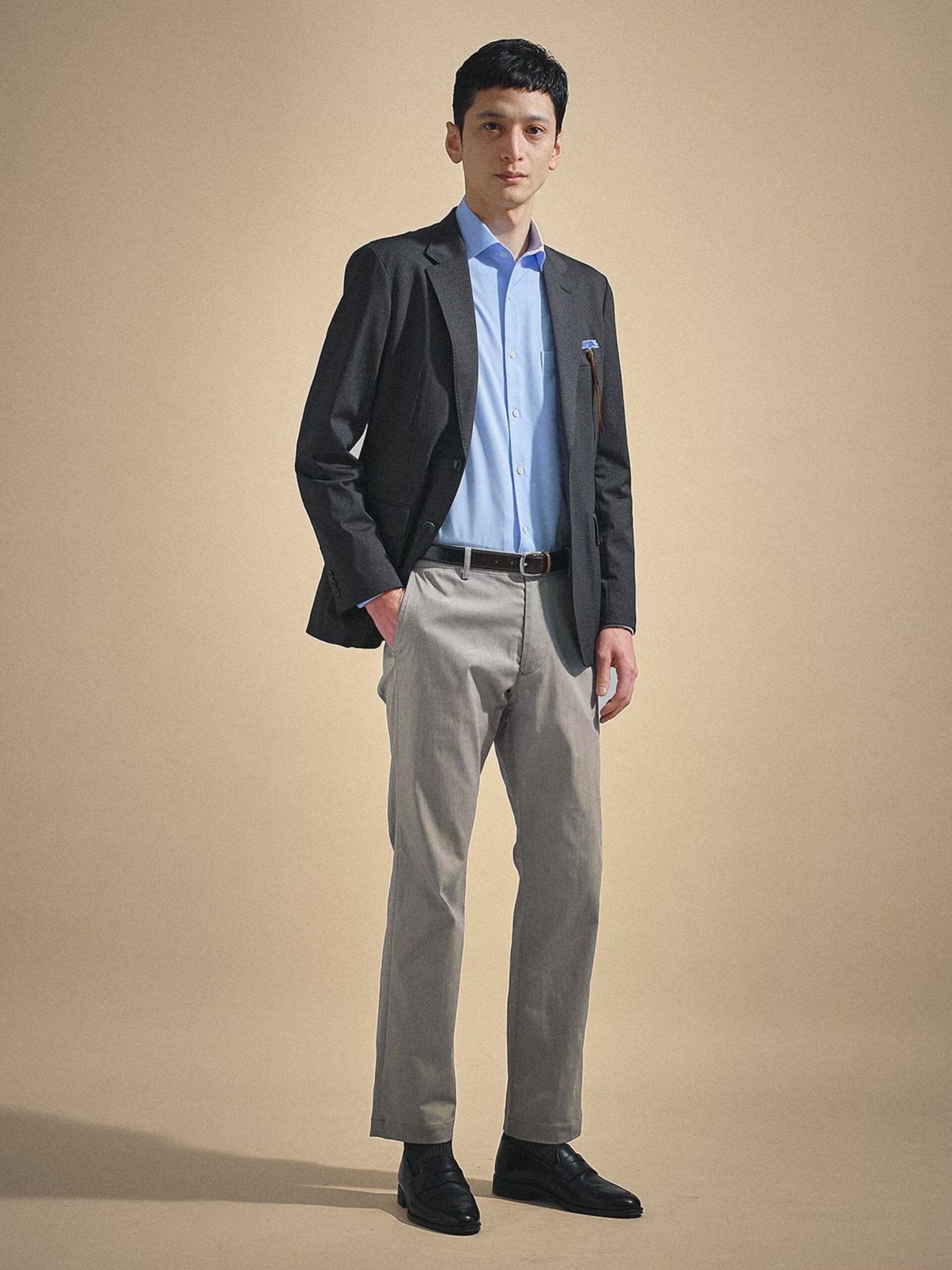 SIDE GORE WAIST STRAIGHT PANTS (07071026) *ECS - Image 8