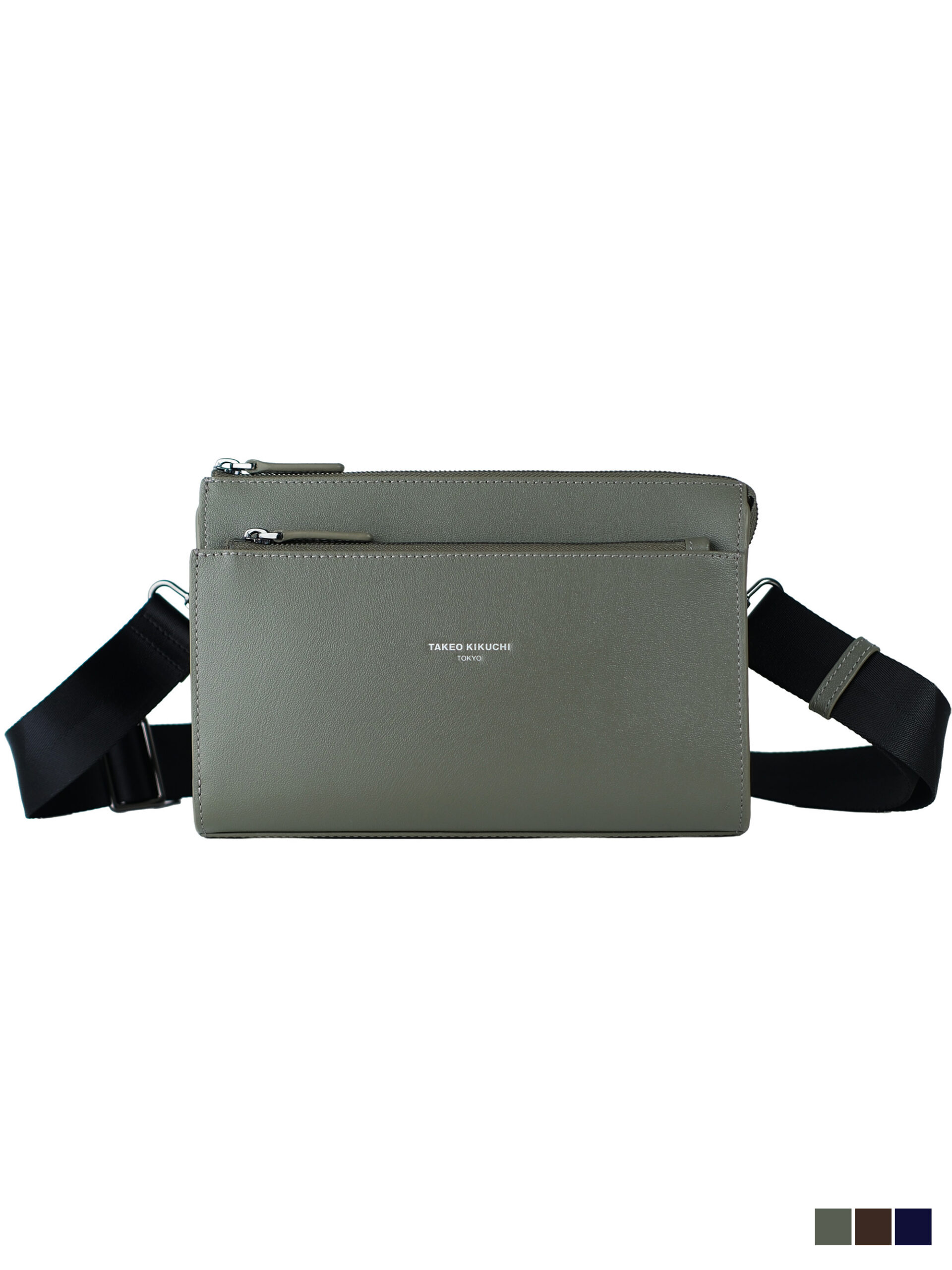 KAWA 2 POCKET COMPACT CROSSBODY BAG (K8105301)