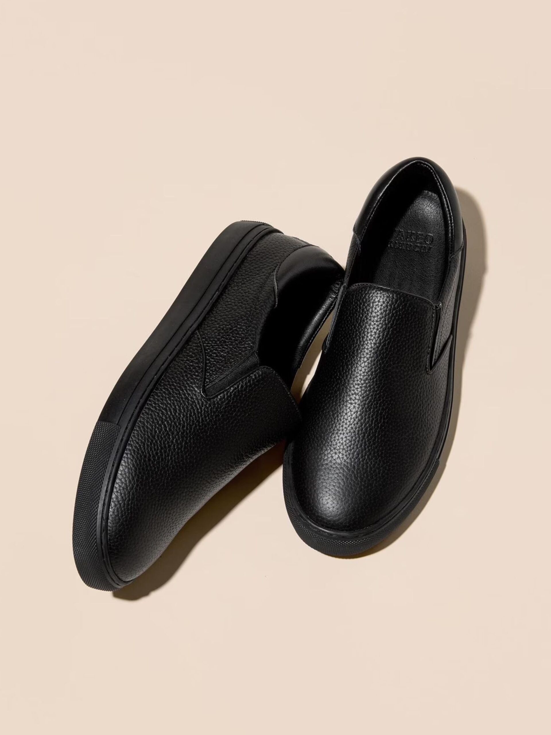 LEATHER SLIP-ON SNEAKERS (07005621) *ECS - Image 7
