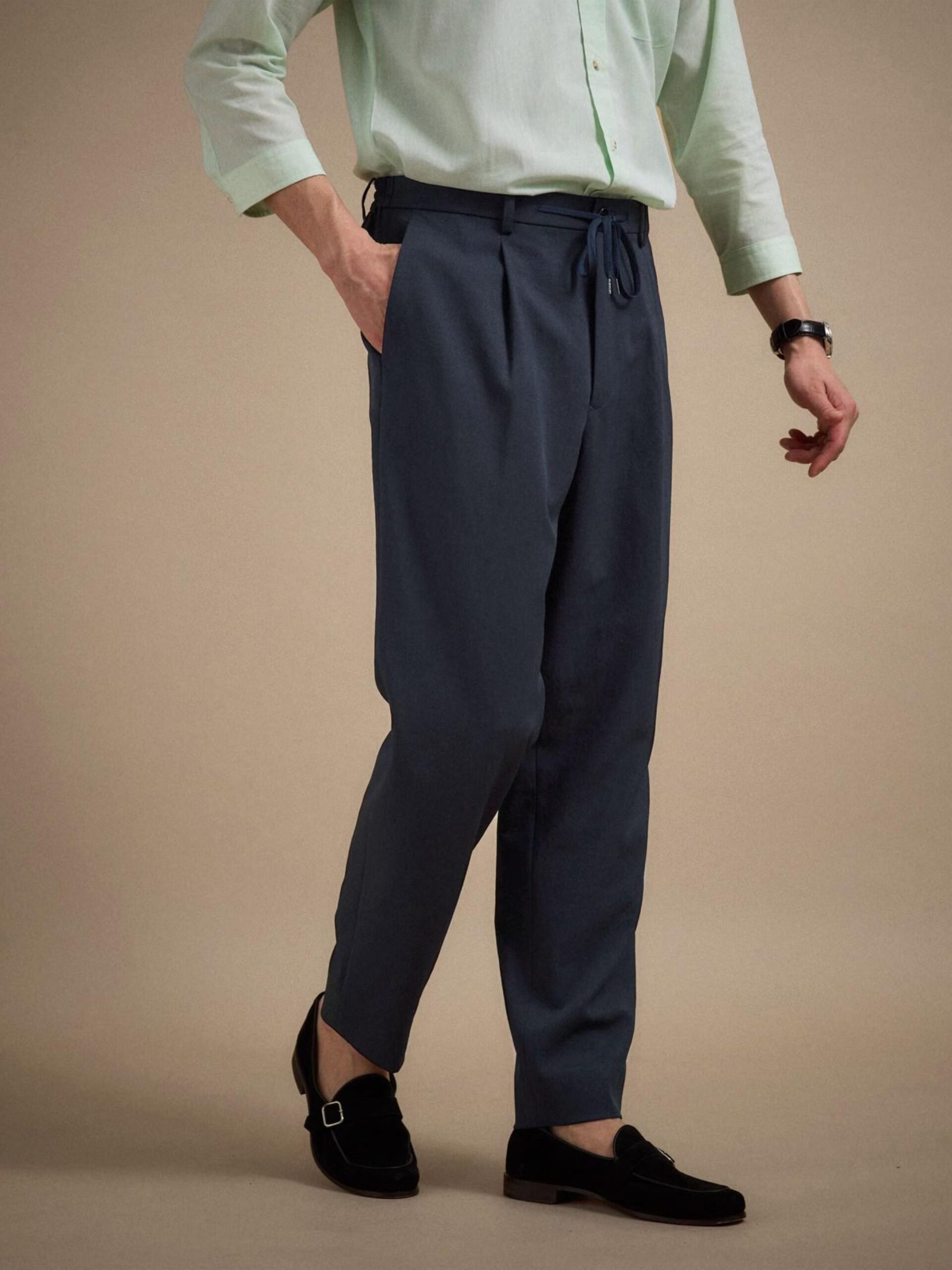LINEN LIKE KERSEY EASY PANTS (07075030) *ECS - Image 21