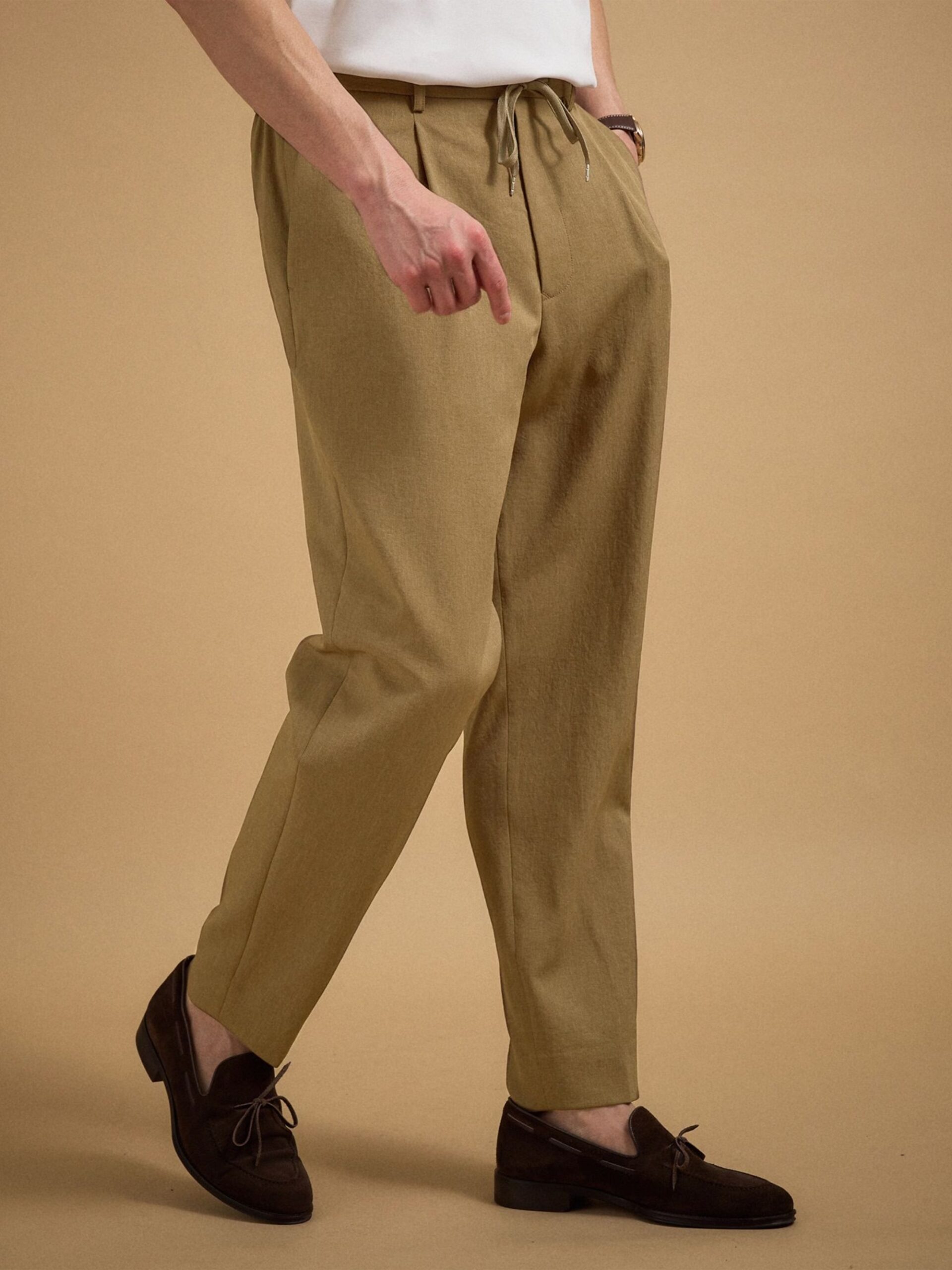 LINEN LIKE KERSEY EASY PANTS (07075030) *ECS - Image 9