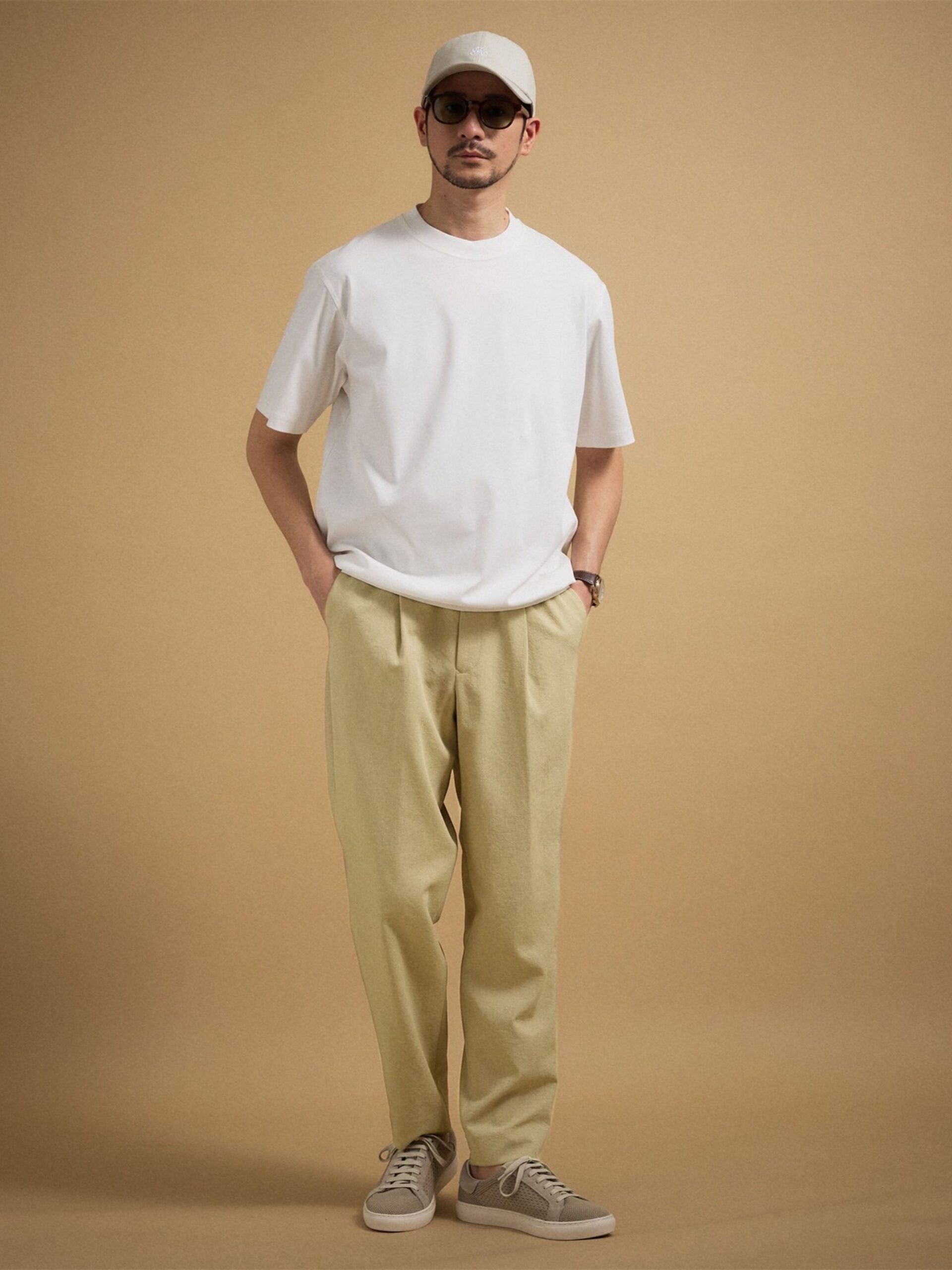 LINEN LIKE KERSEY EASY PANTS (07075030) *ECS - Image 12