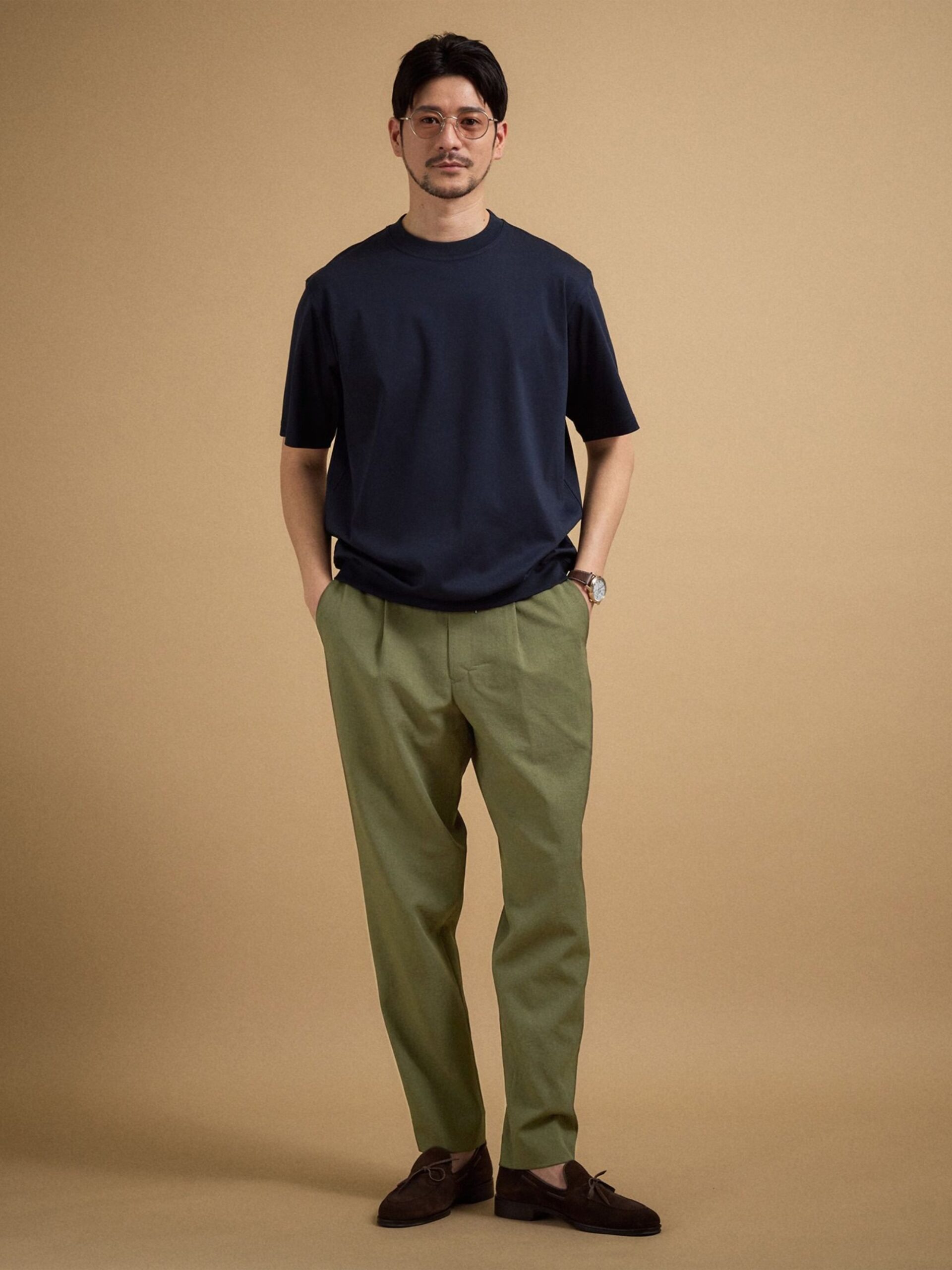 LINEN LIKE KERSEY EASY PANTS (07075030) *ECS - Image 17