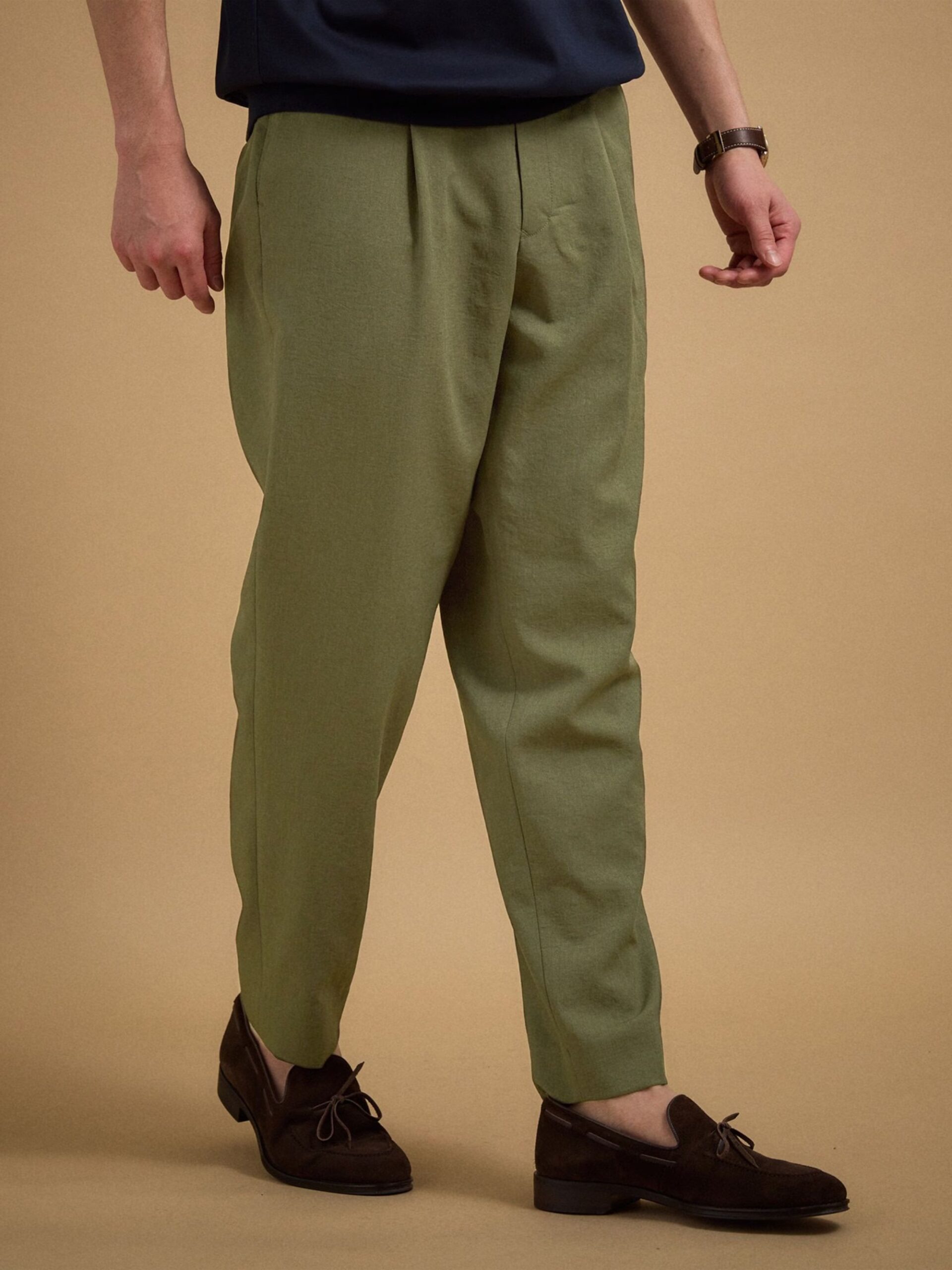 LINEN LIKE KERSEY EASY PANTS (07075030) *ECS - Image 19
