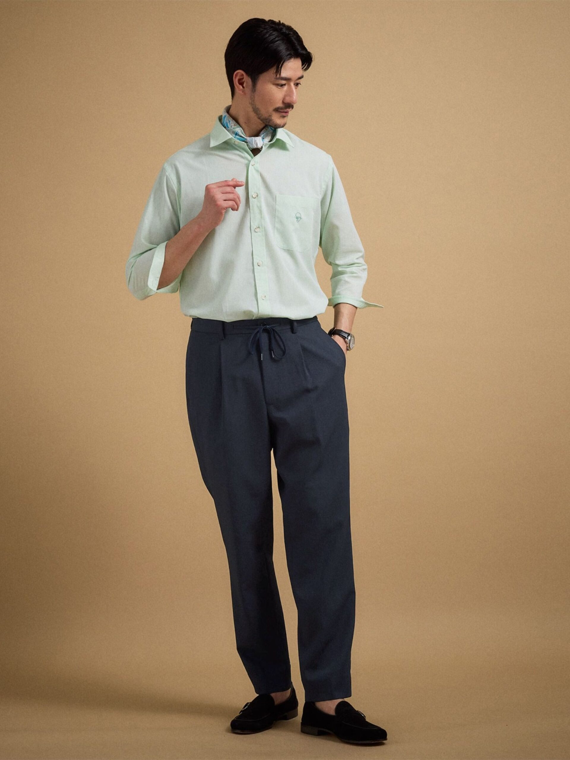 LINEN LIKE KERSEY EASY PANTS (07075030) *ECS - Image 22