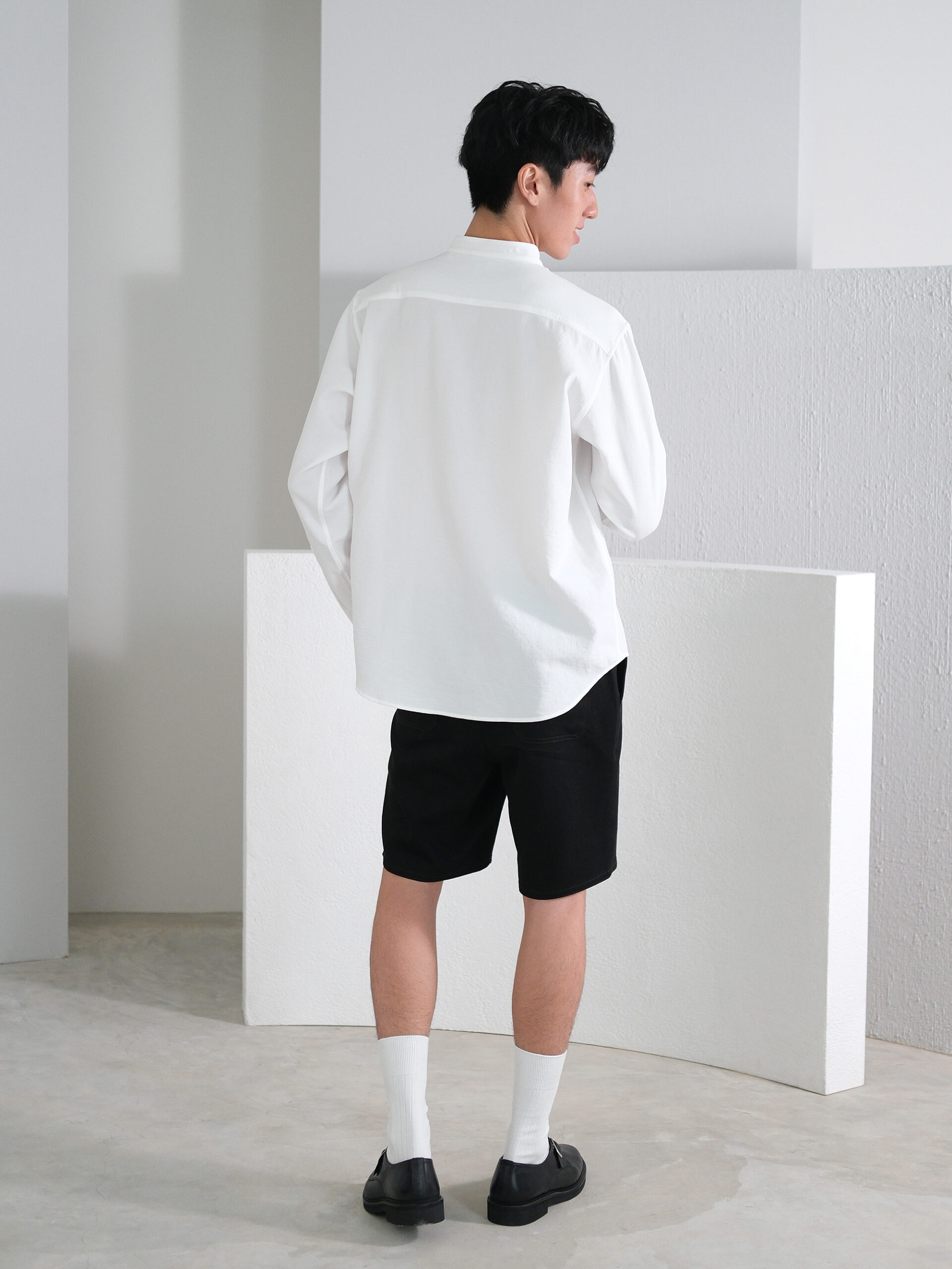 AIRTECH MESH MANDARIN LS SHIRT (K8184996) - Image 3