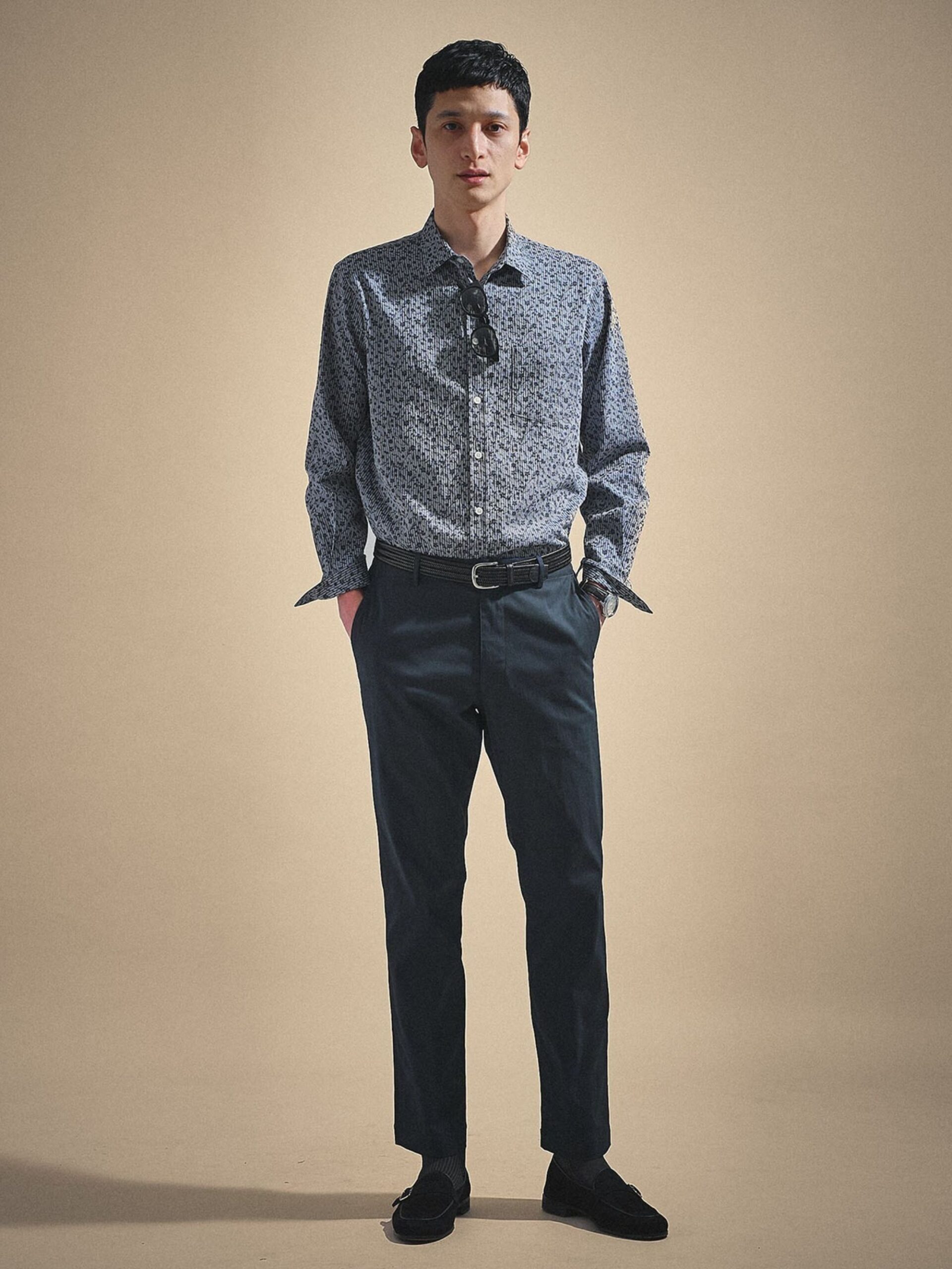 SIDE GORE WAIST STRAIGHT PANTS (07071026) *ECS - Image 14