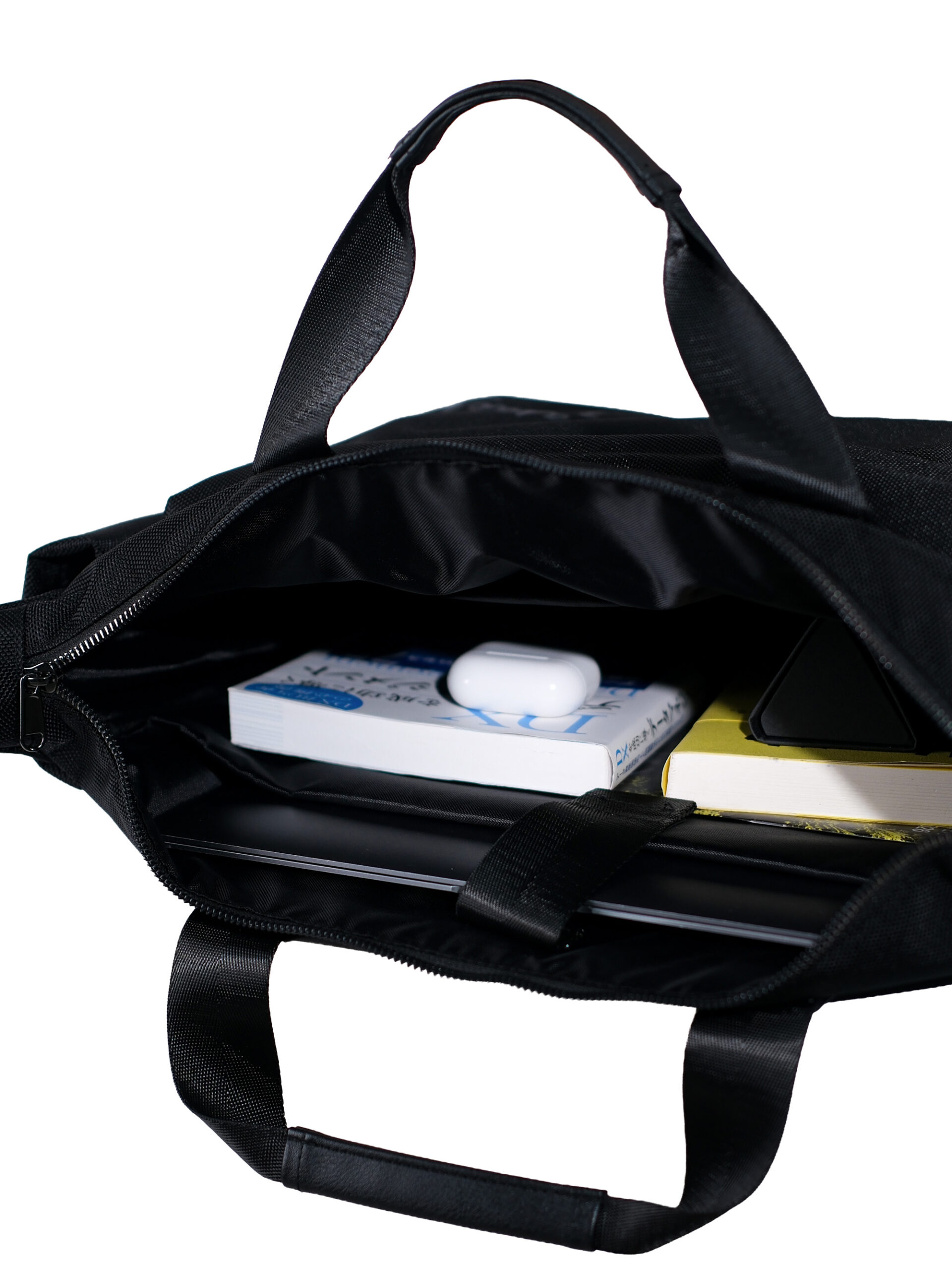 DOBBY NYLON 2WAY BUSINESS BAG (K8105305) - Image 14