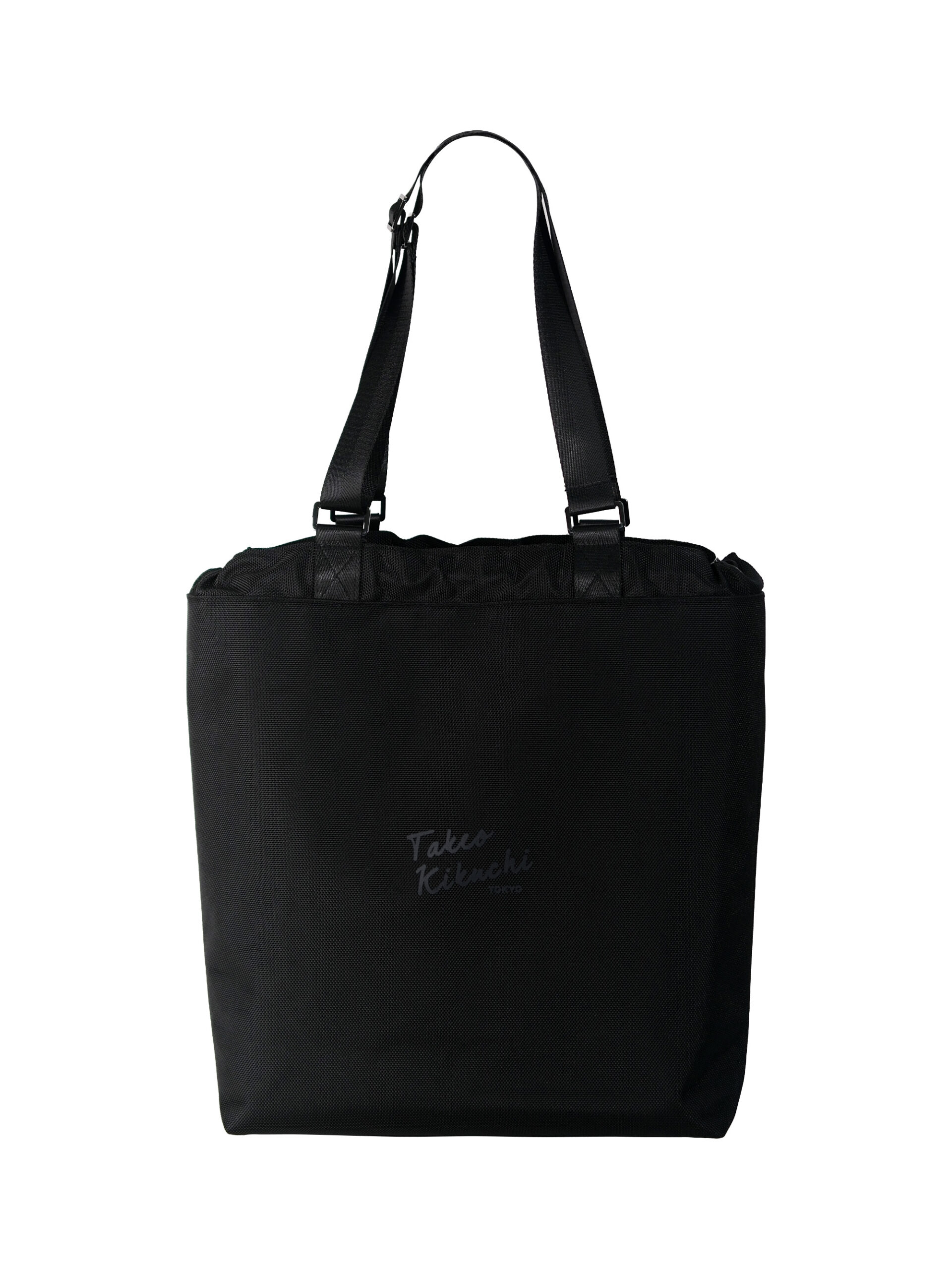 DOBBY NYLON ADJUSTABLE STRAPS TOTE BAG (K8105303) - Image 4