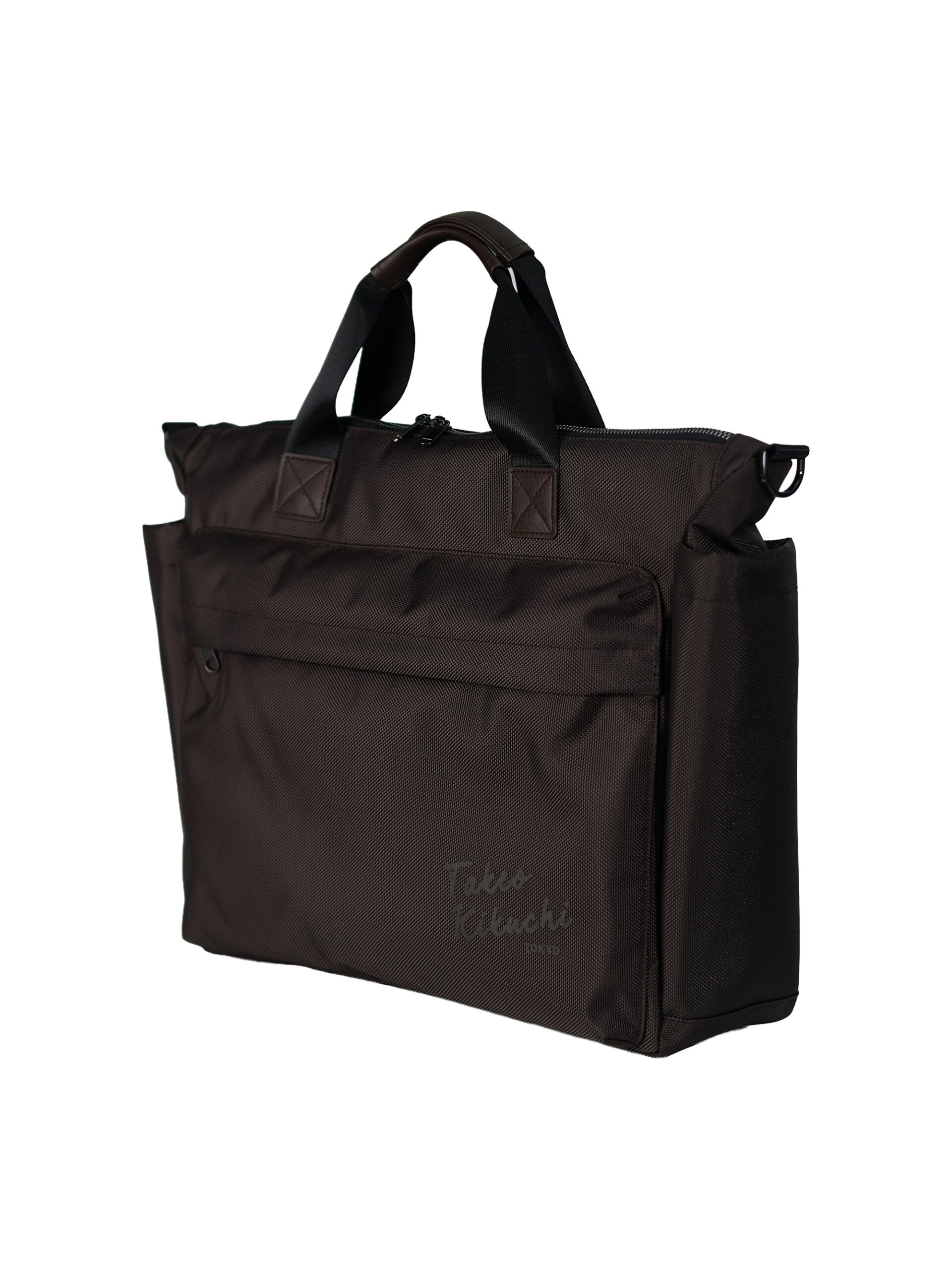 DOBBY NYLON 2WAY BUSINESS BAG (K8105305) - Image 4