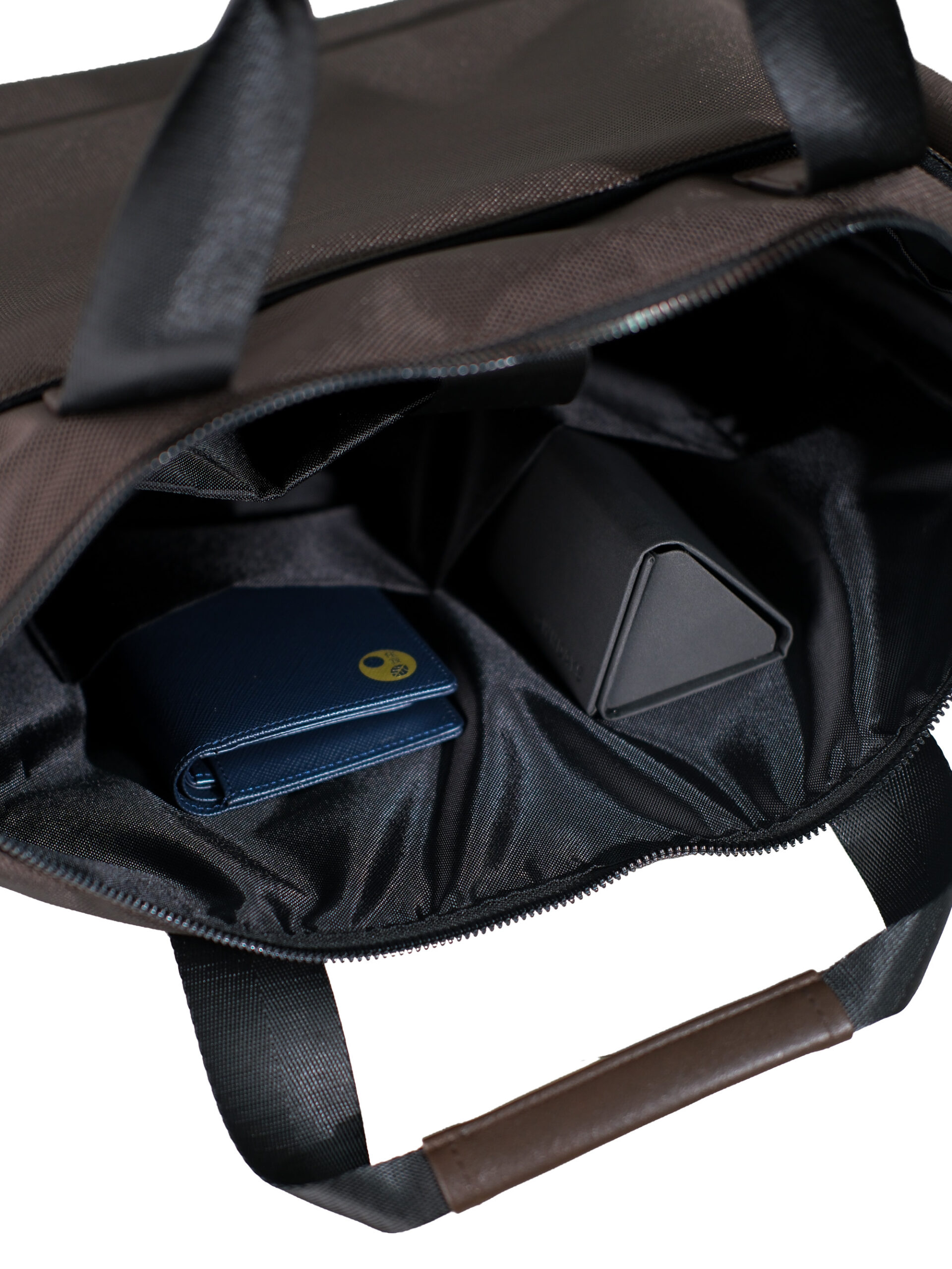 DOBBY NYLON 2WAY BUSINESS BAG (K8105305) - Image 9