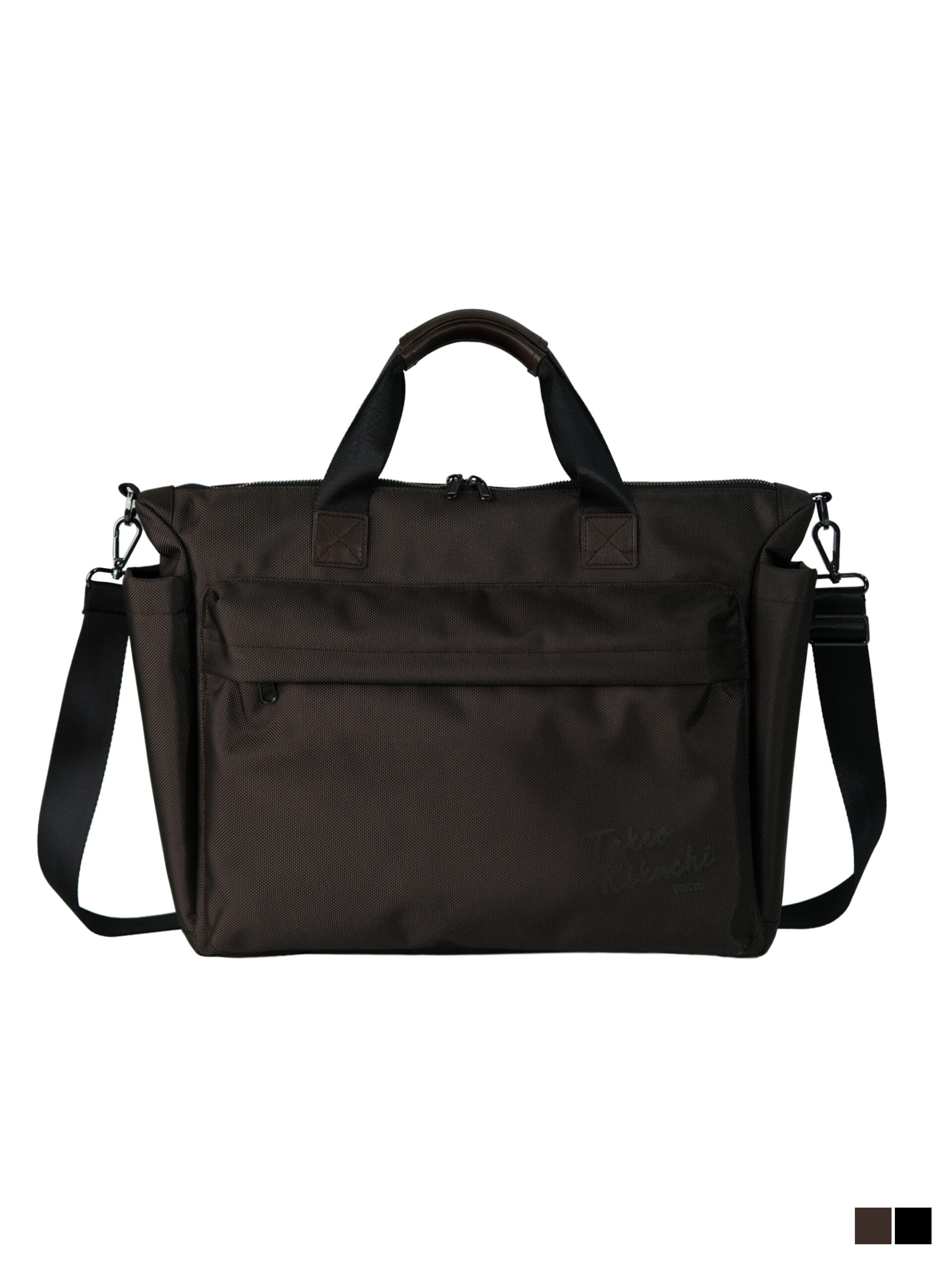 DOBBY NYLON 2WAY BUSINESS BAG (K8105305)