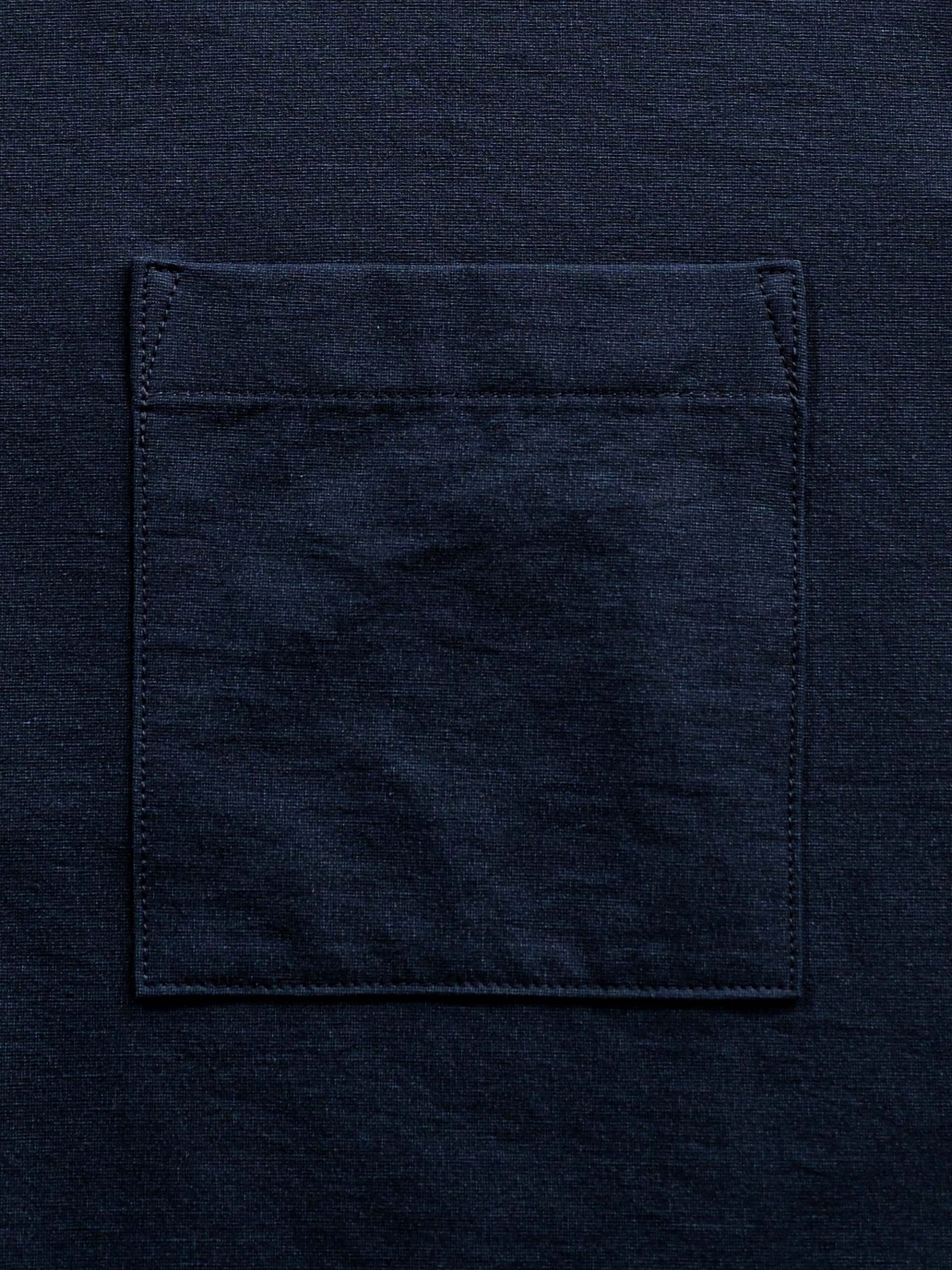 2WAY STRETCH COOLMAX RAMIE BLEND SLIM BUSINESS SHIRT (K8184601) - Image 11